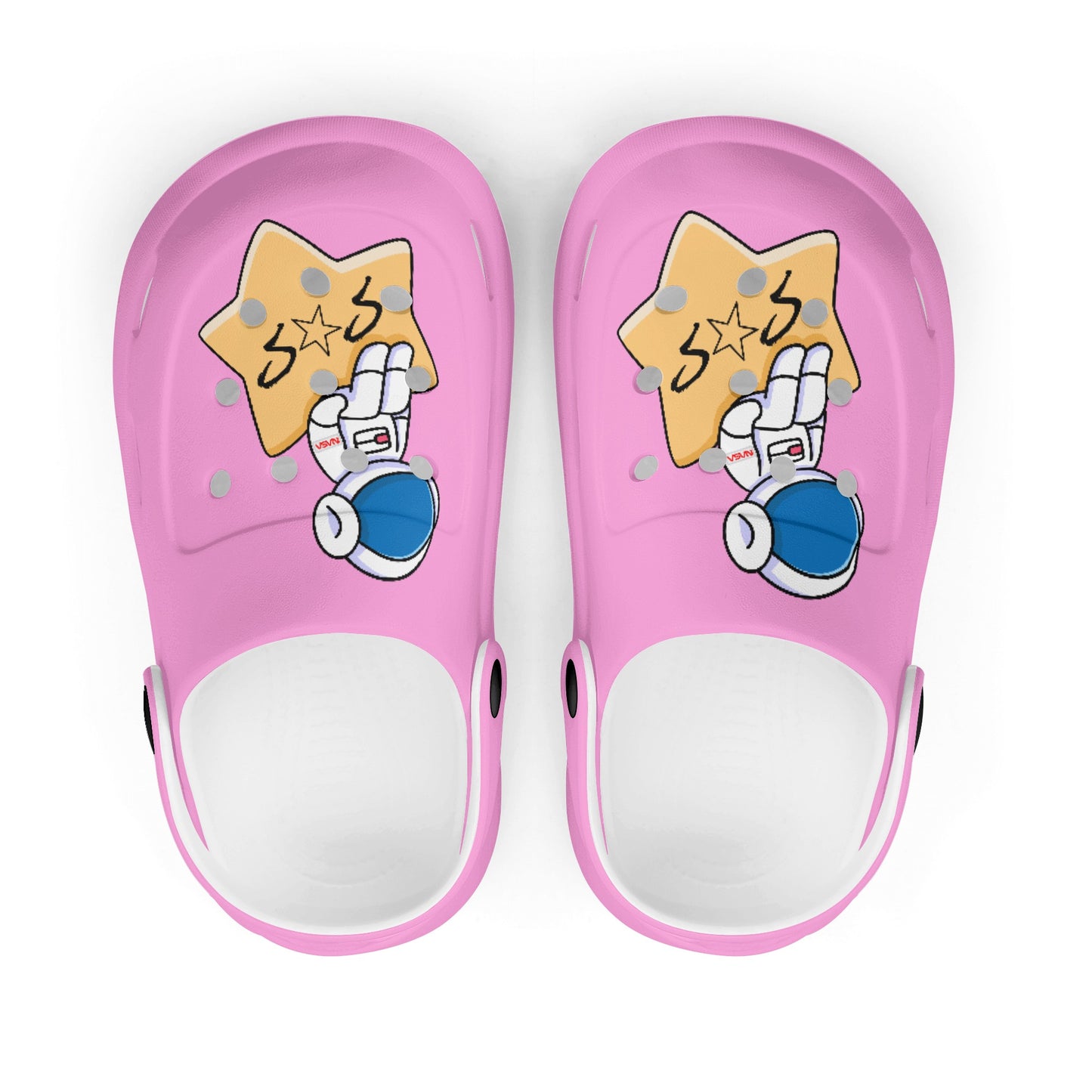 S.O.S Astronaut Kid's Classic Clogs