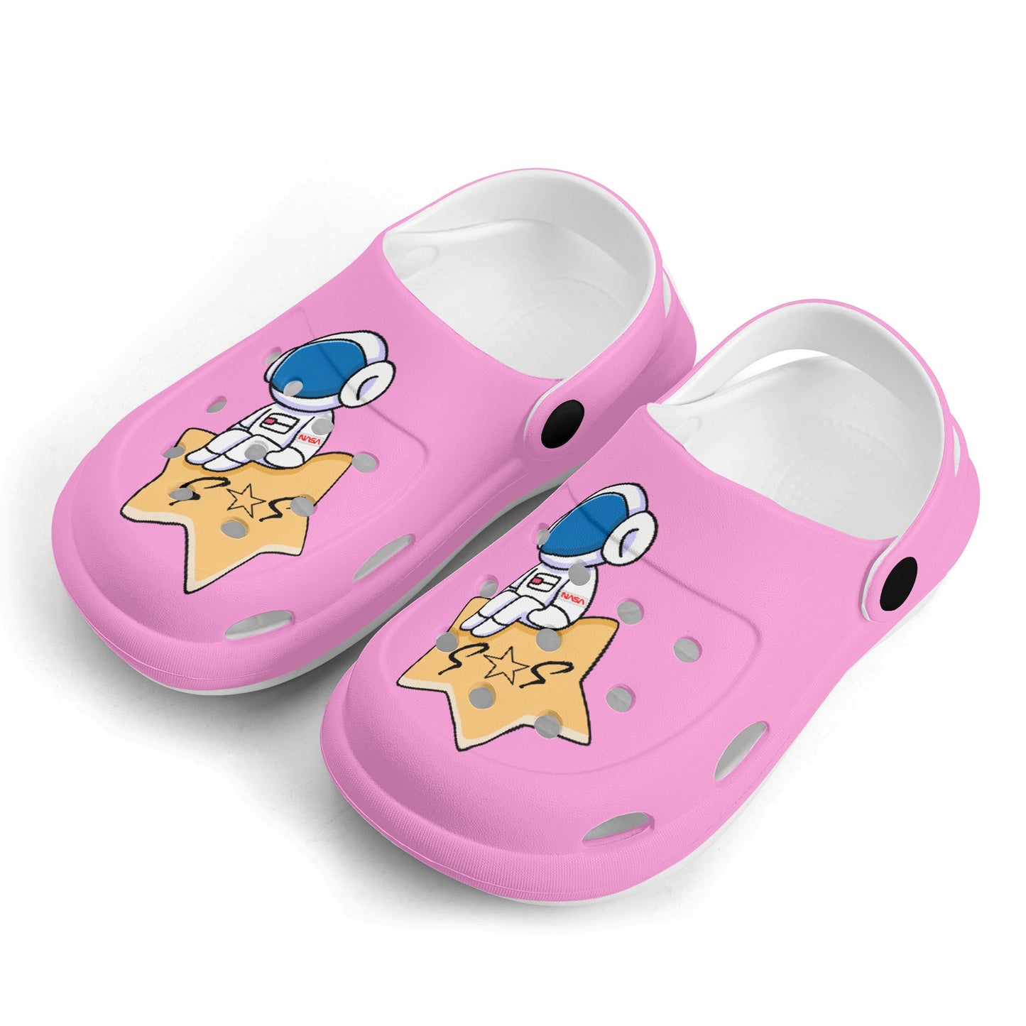 S.O.S Astronaut Kid's Classic Clogs