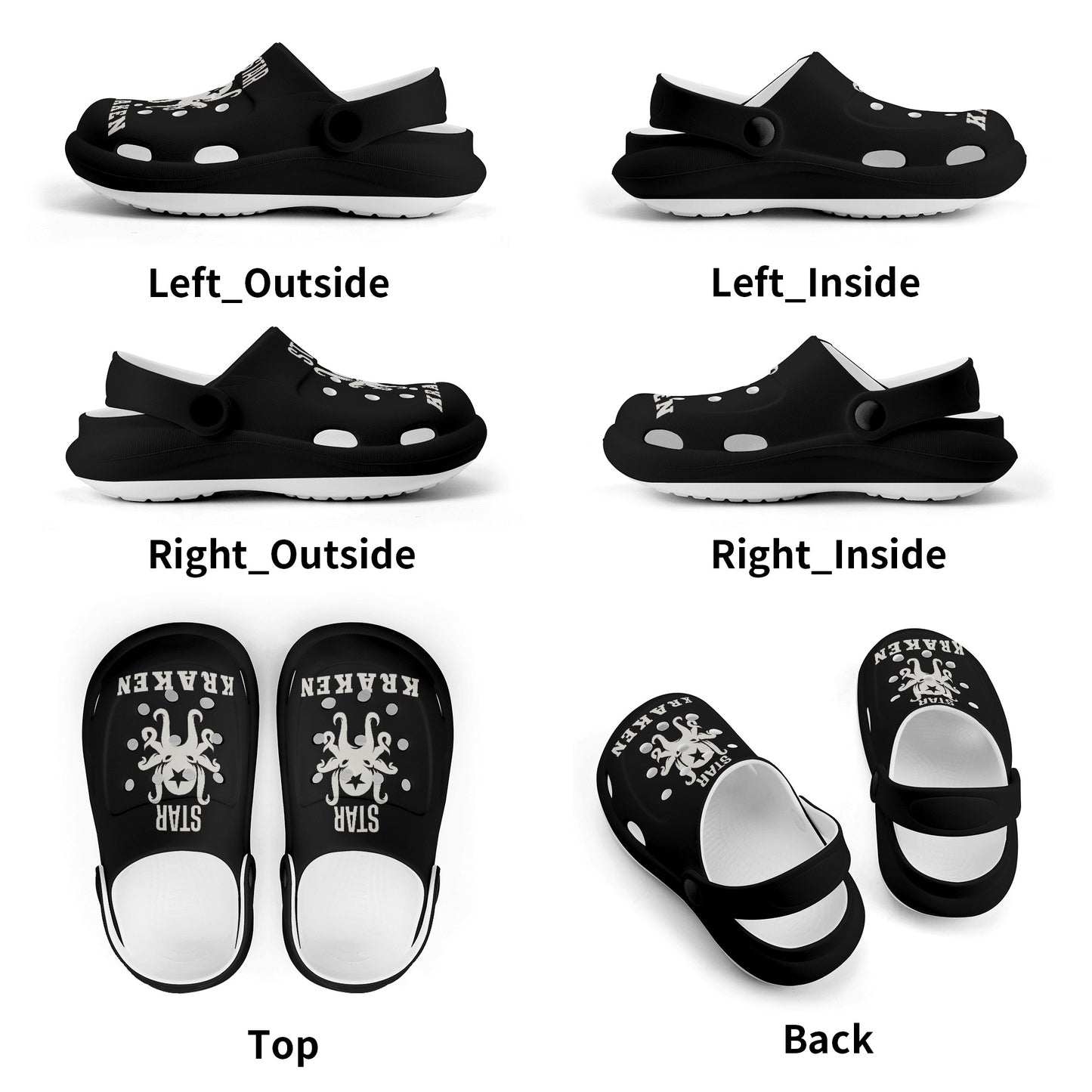 Star Kraken Kid's  Classic Clogs