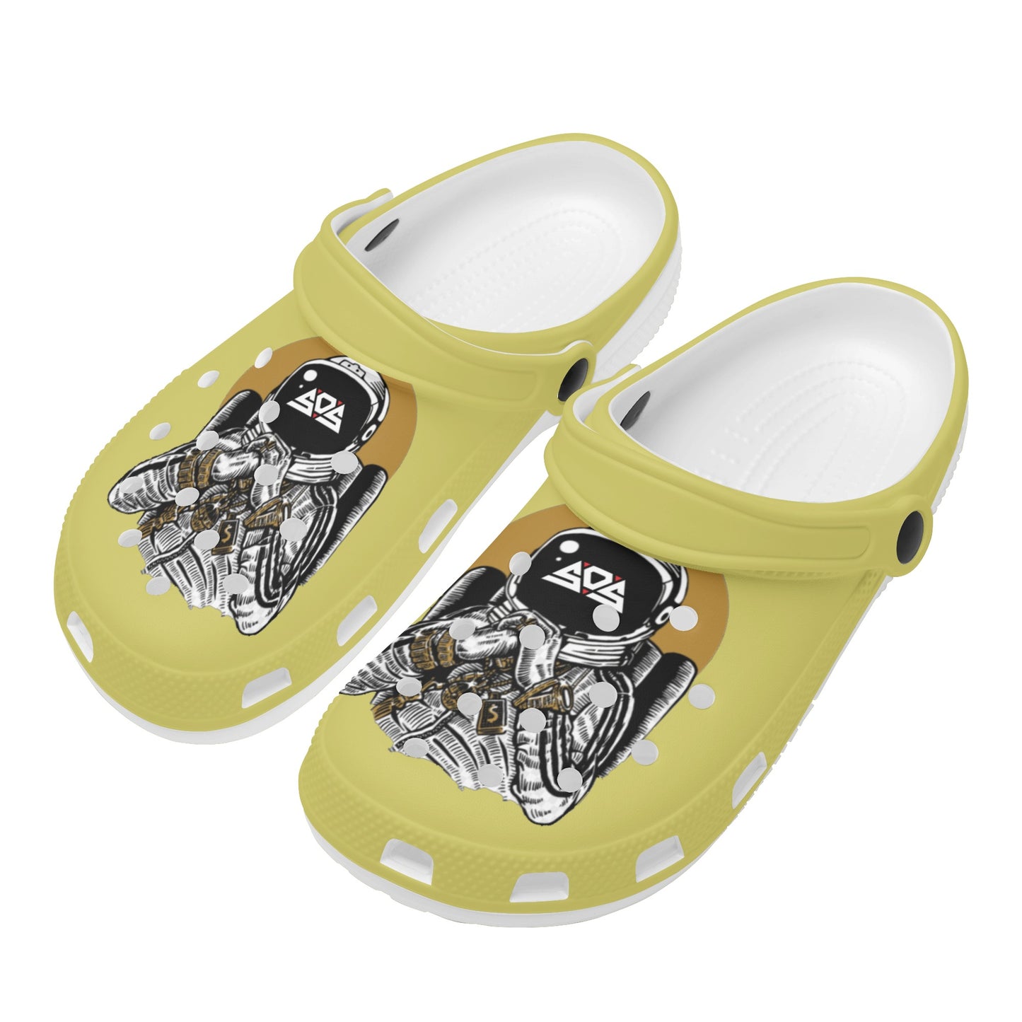 Astronaut Money Men's Classic Clogs