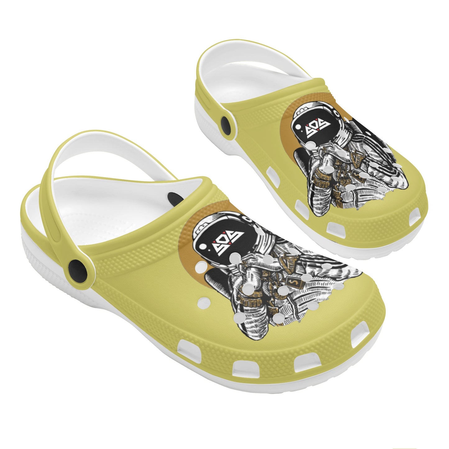 Astronaut Money Men's Classic Clogs