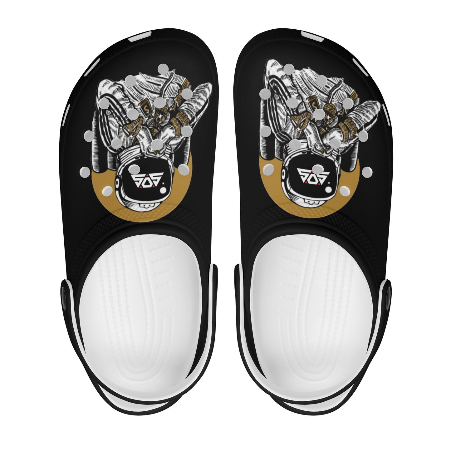 Astronaut Money Men's Classic Clogs