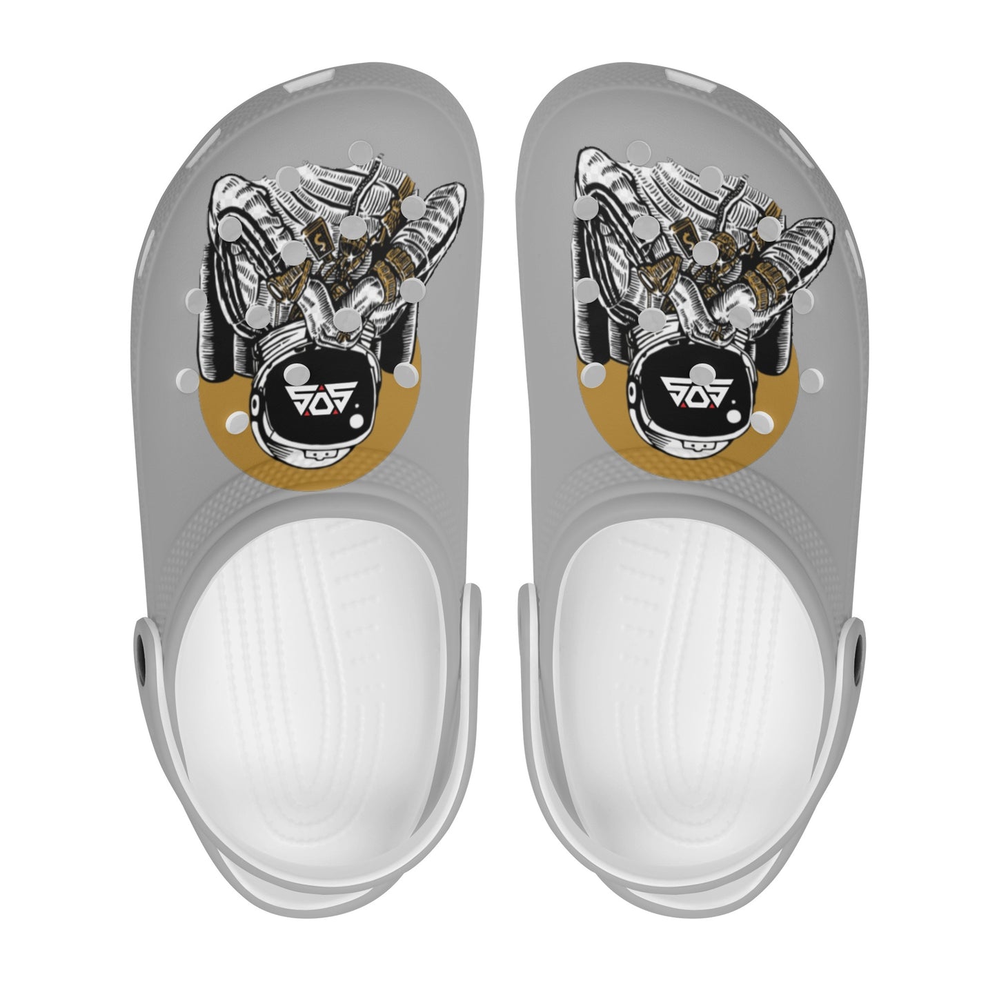 Astronaut Money Men's Classic Clogs