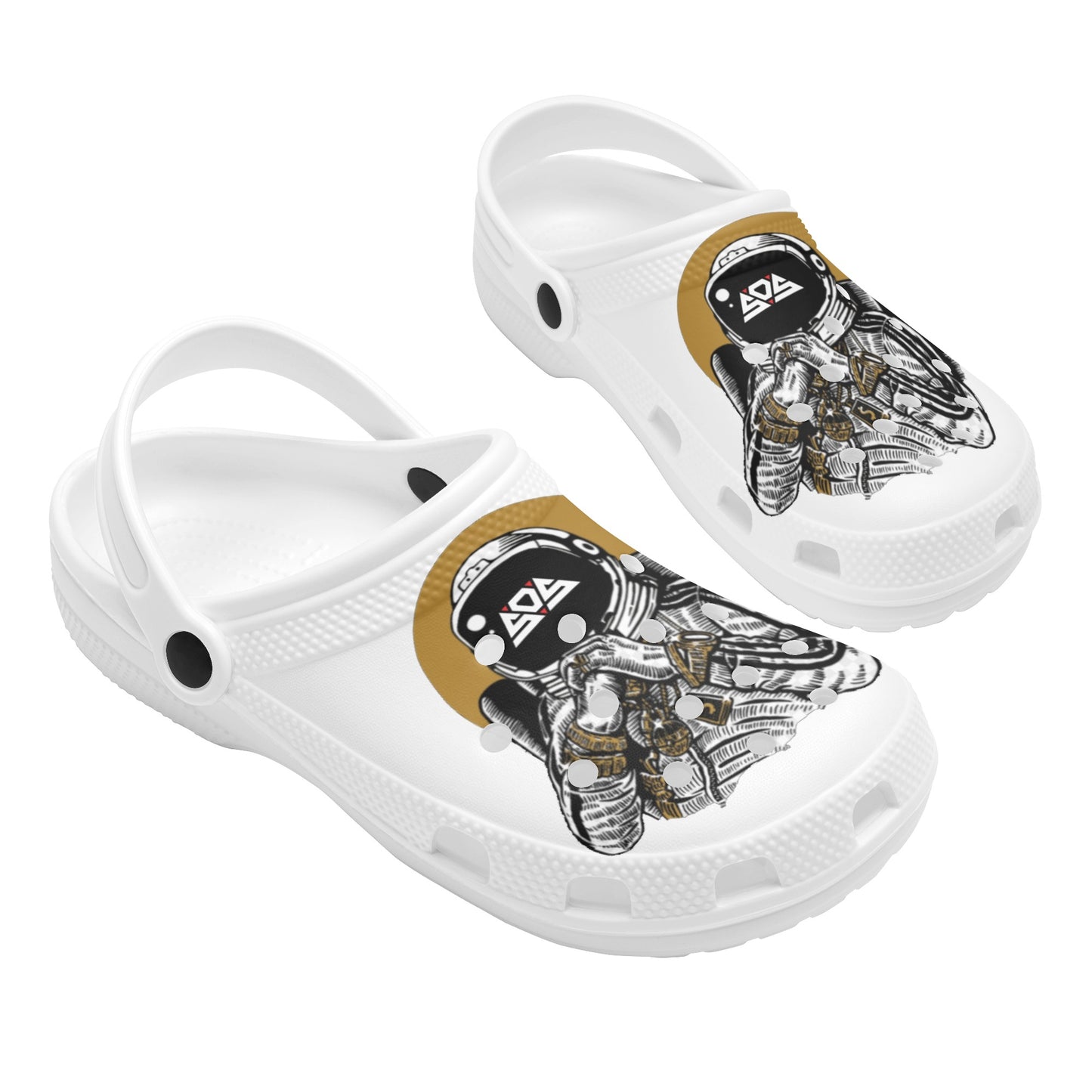 Astronaut Money Men's Classic Clogs