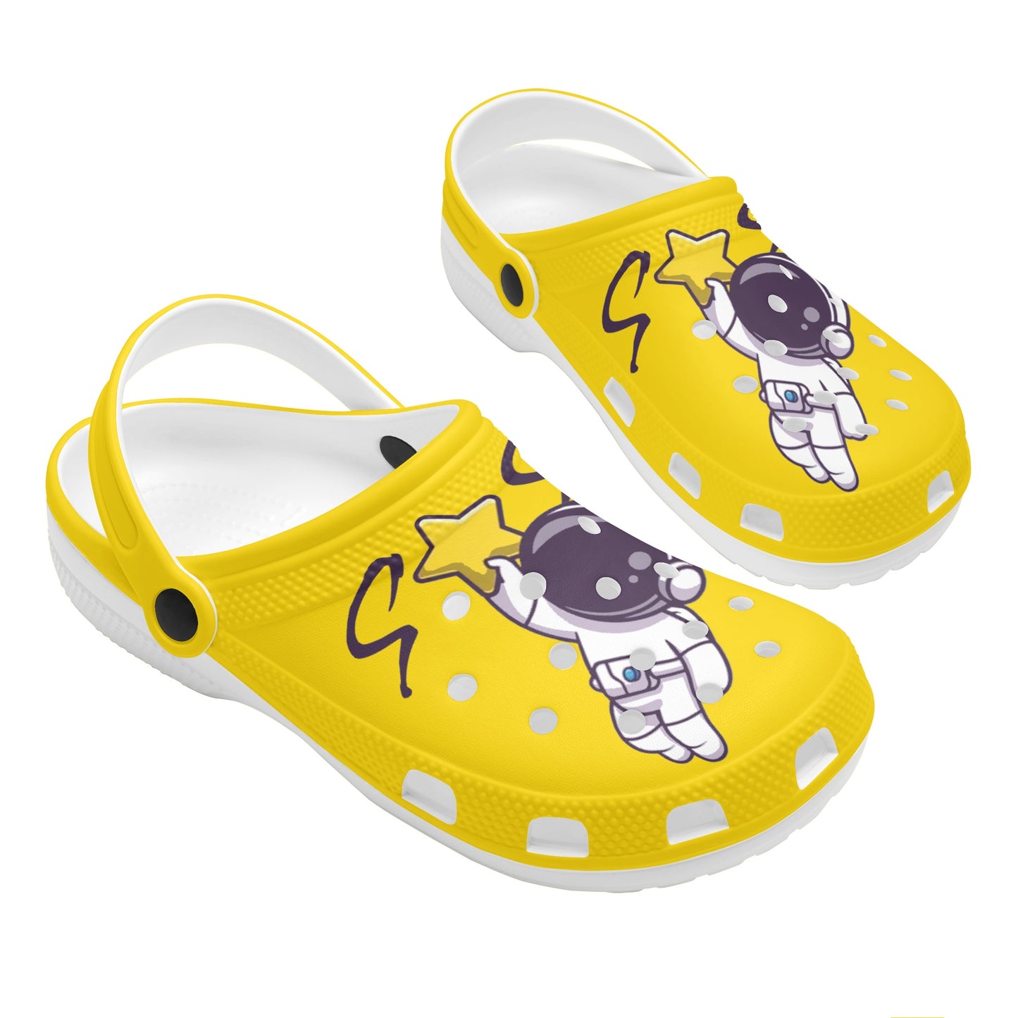 Space Man 23 Men's Classic Clogs