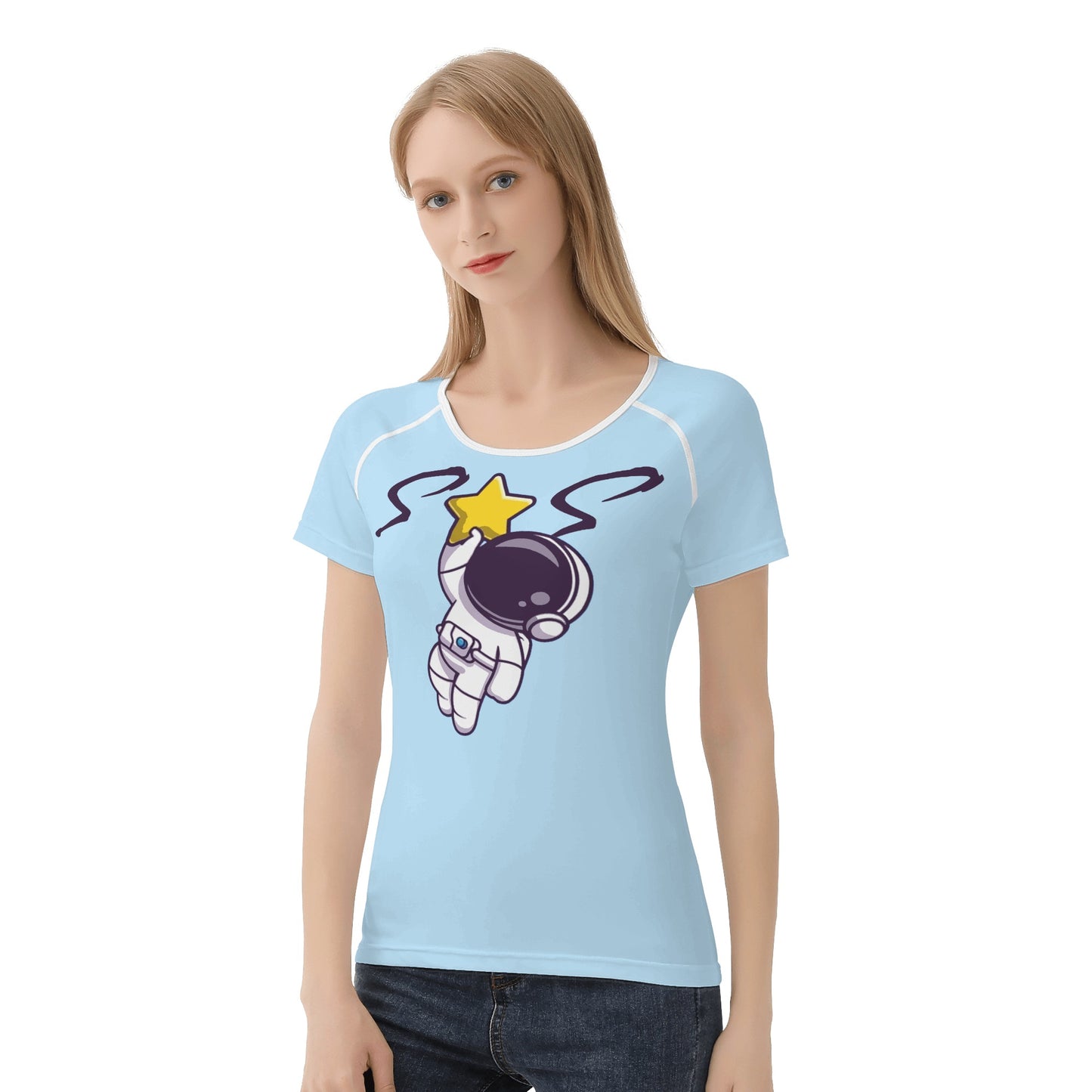 Womens All-Over Print T shirt