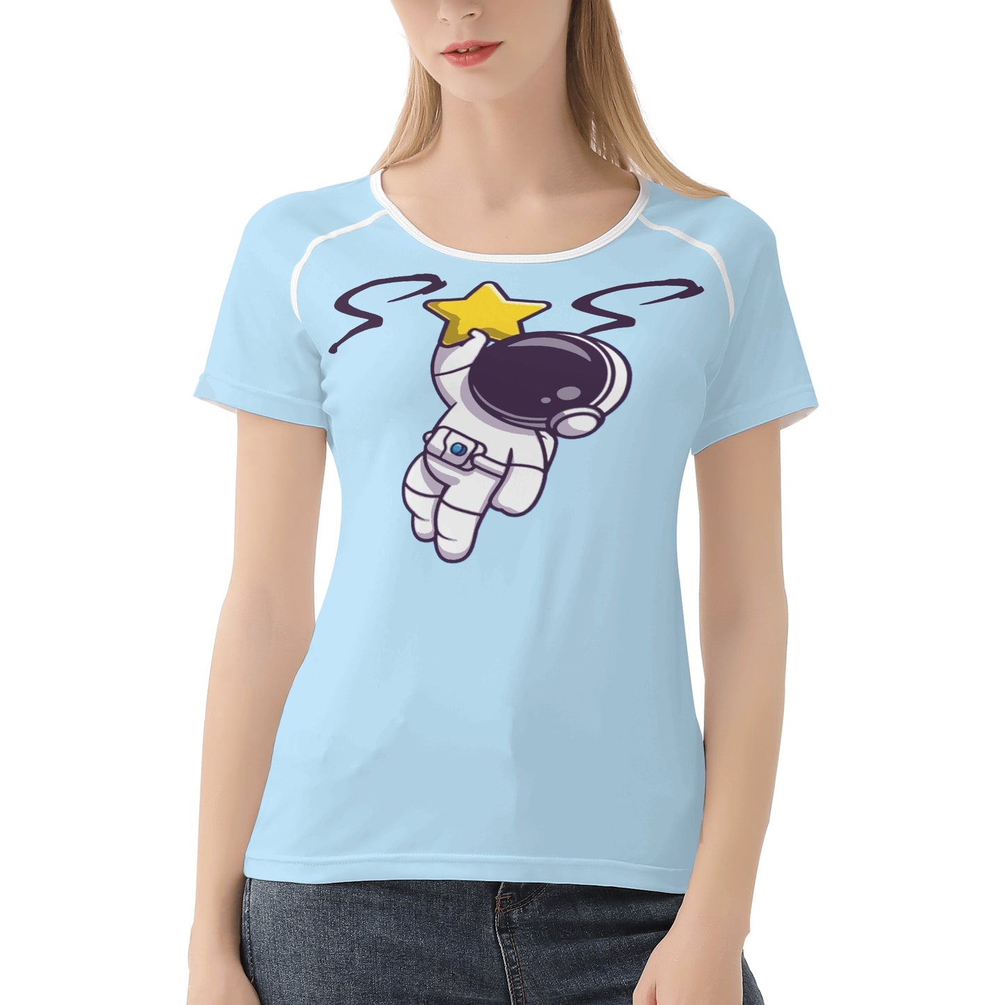 Womens All-Over Print T shirt