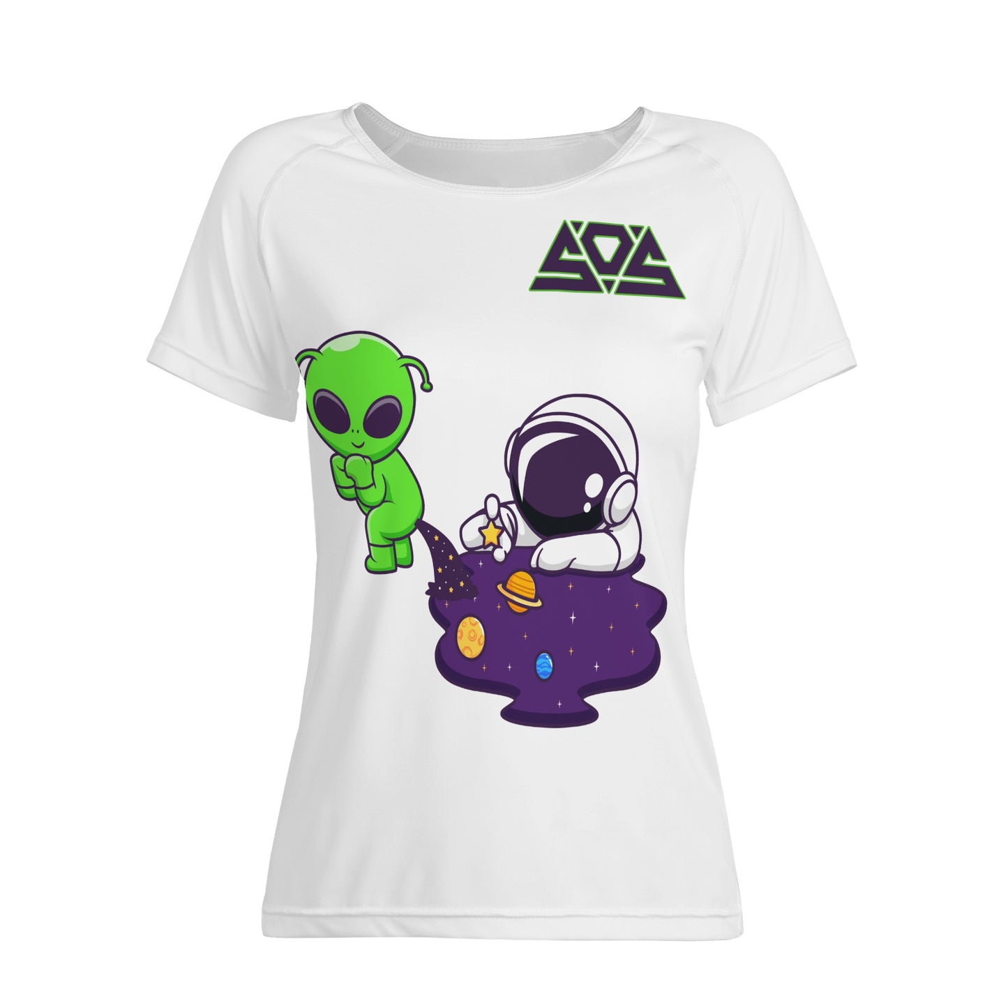 Space Alien Women's T shirt