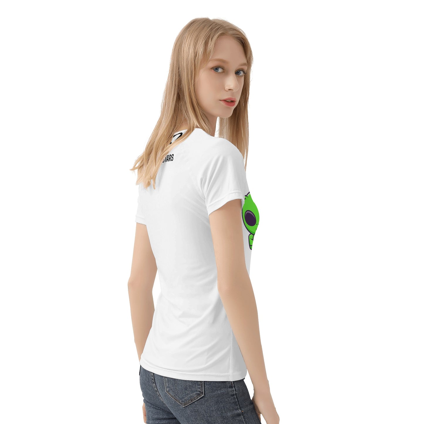 Space Alien Women's T shirt