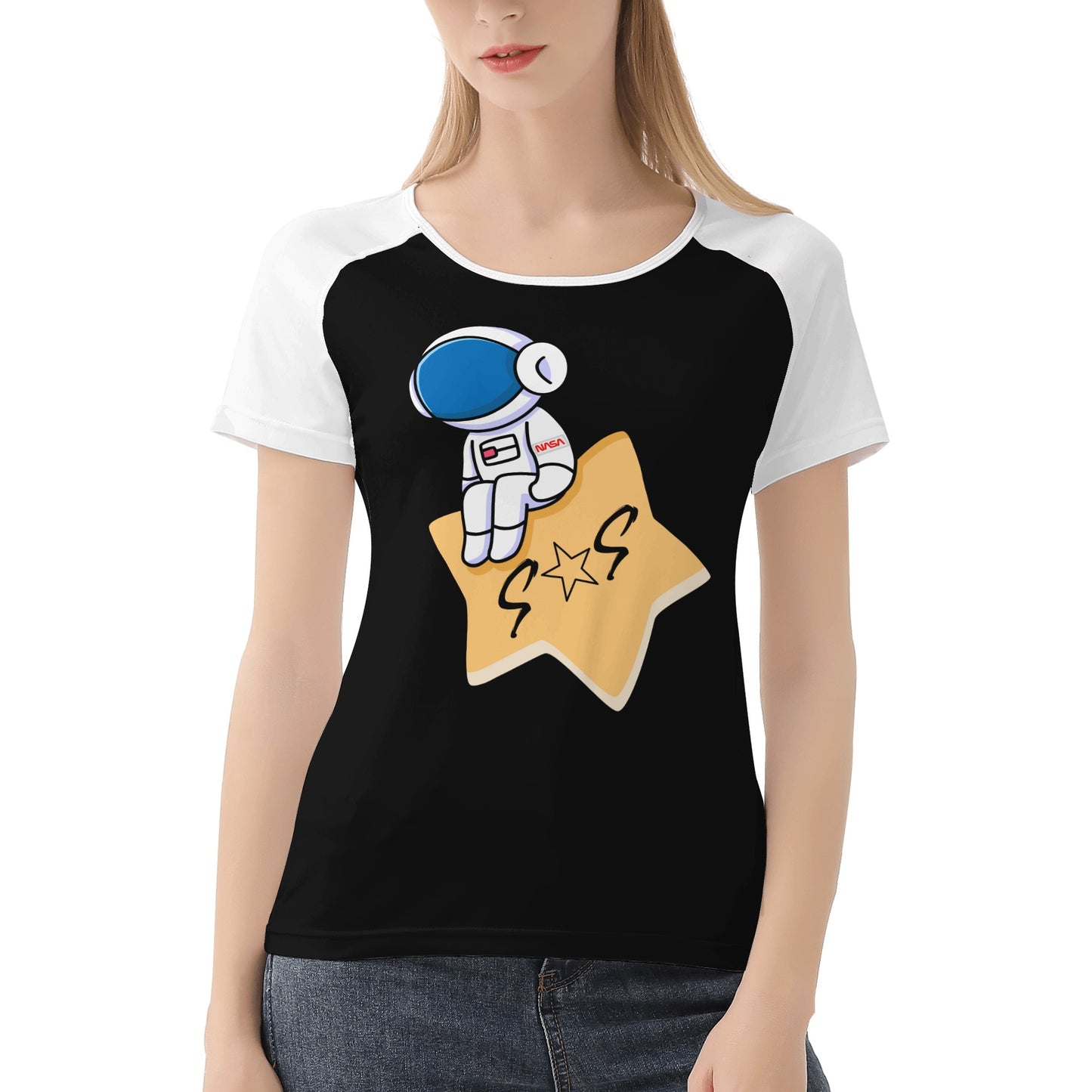 S.O.S Astronaut Women's T shirt