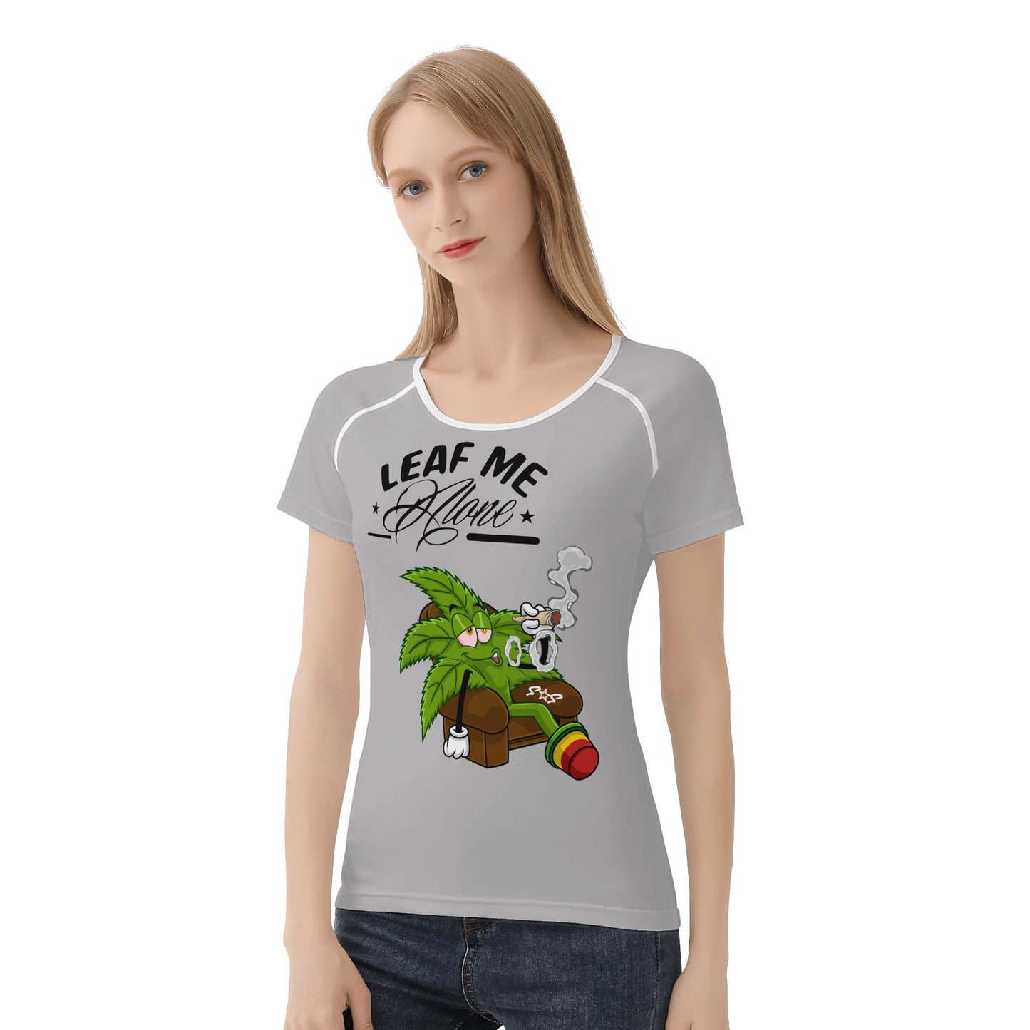 Leaf Me Alone 4/20 Edition Women's  T shirt