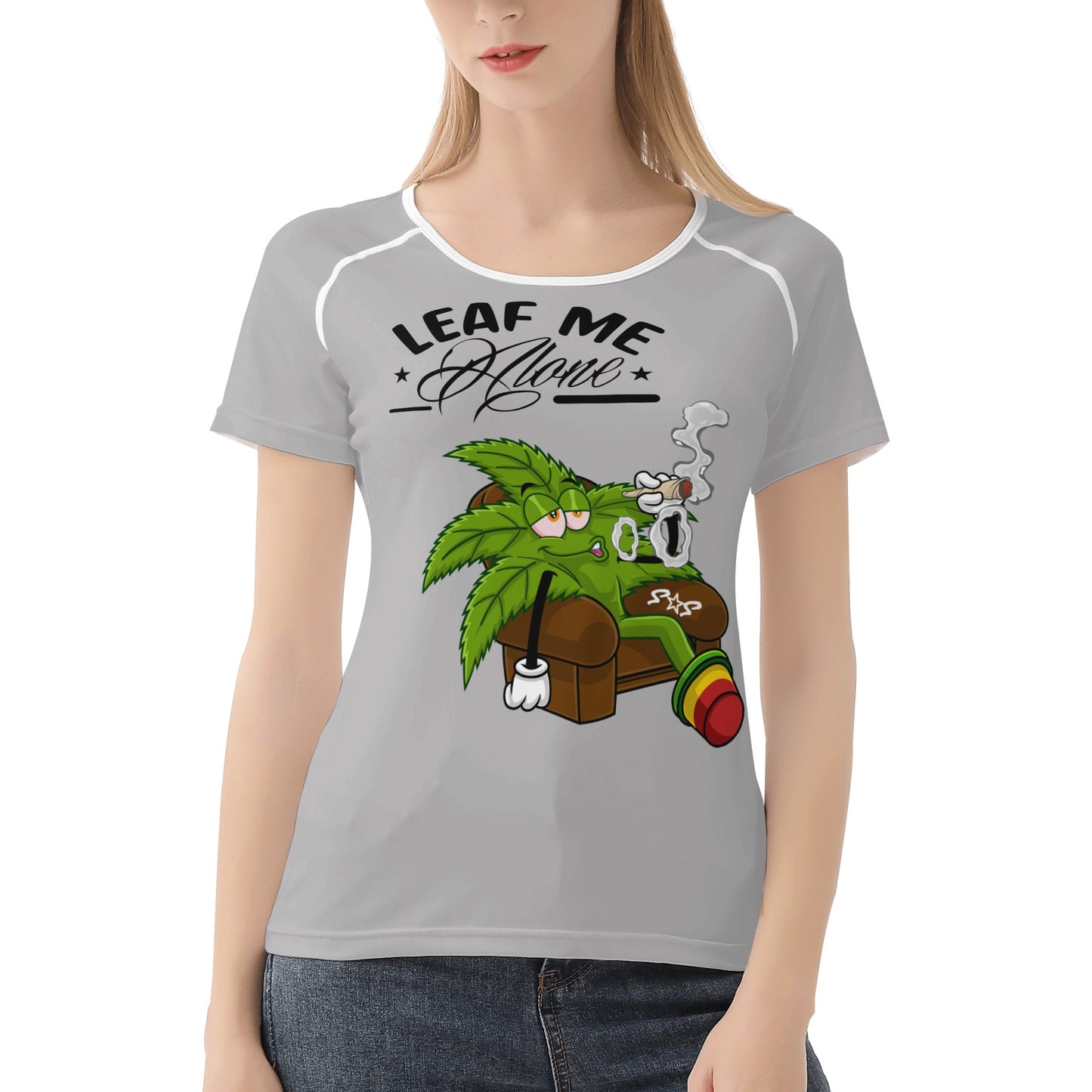 Leaf Me Alone 4/20 Edition Women's  T shirt