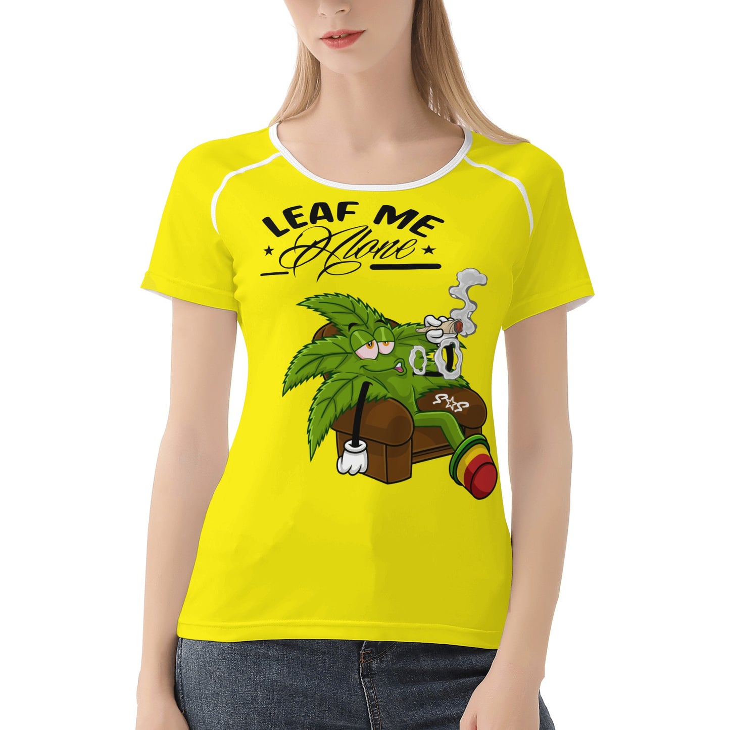 Leaf Me Alone 4/20 Edition Women's  T shirt