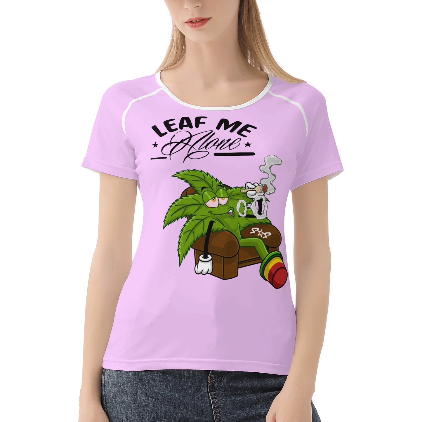 Leaf Me Alone 4/20 Edition Women's  T shirt