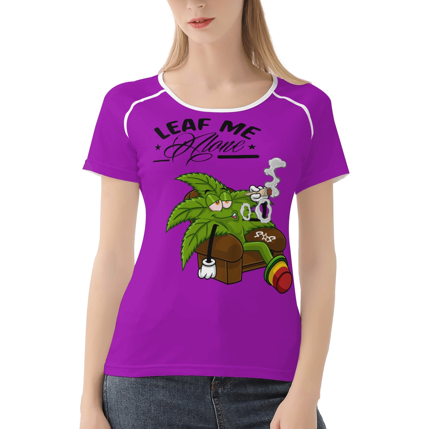 Leaf Me Alone 4/20 Edition Women's  T shirt