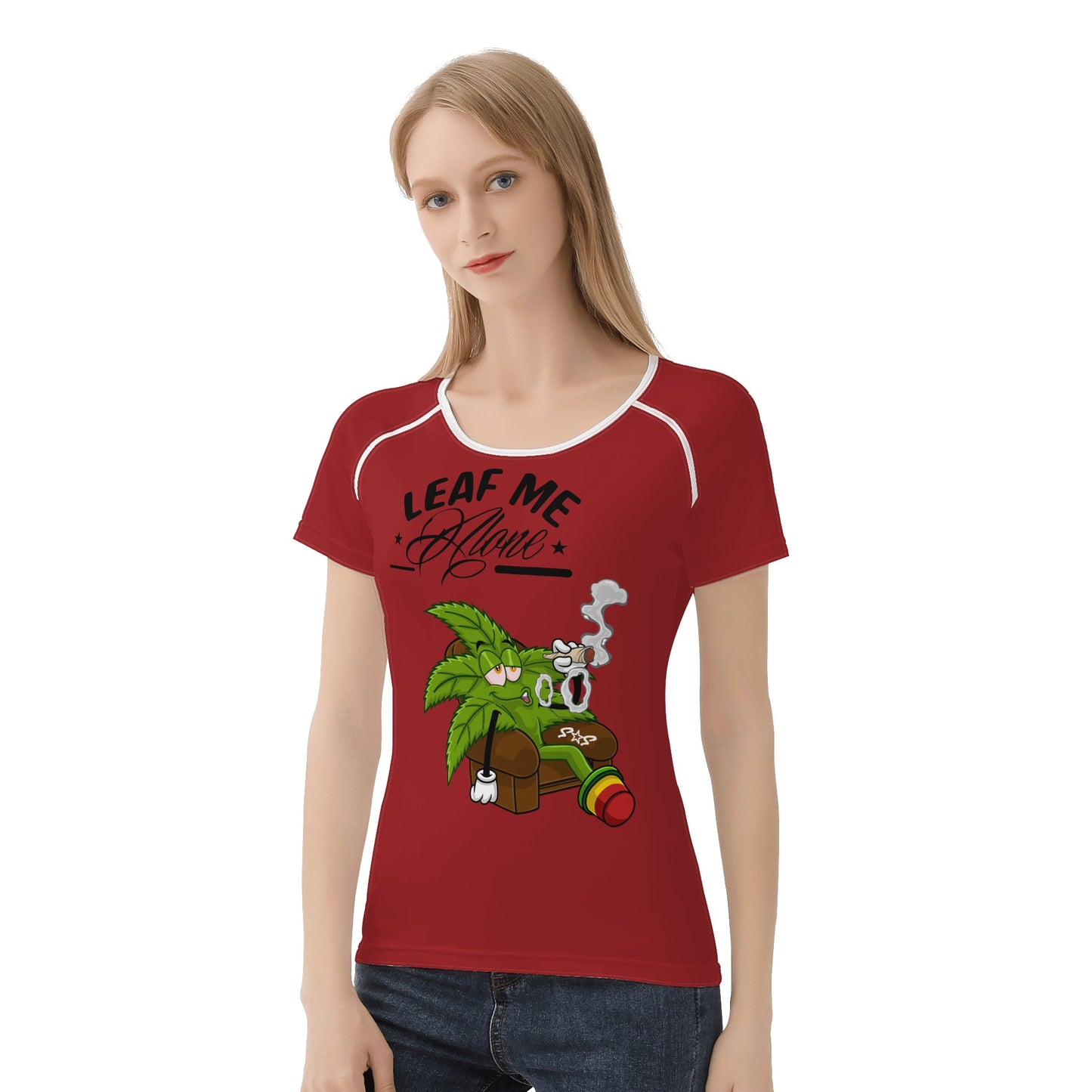 Leaf Me Alone 4/20 Edition Women's  T shirt