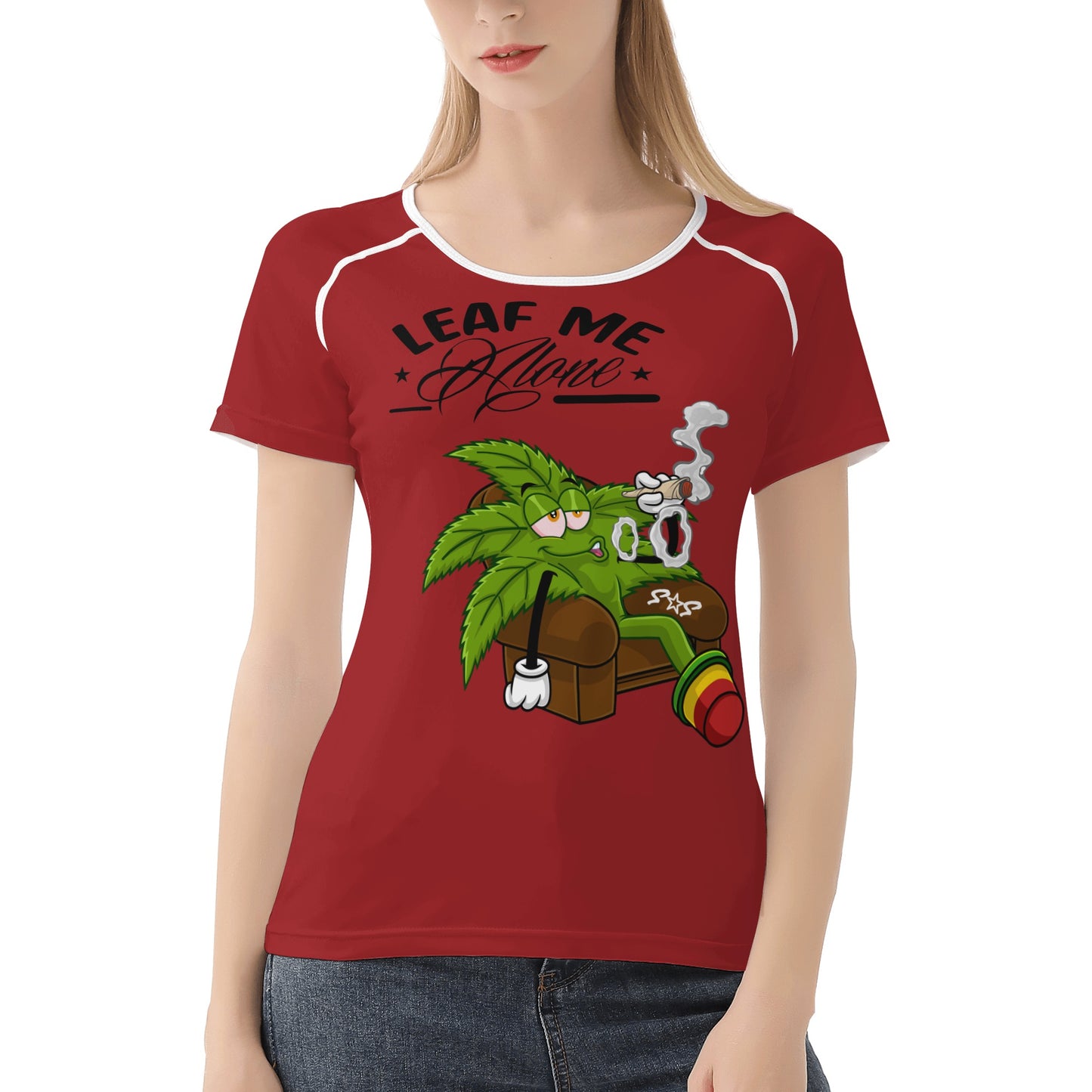 Leaf Me Alone 4/20 Edition Women's  T shirt