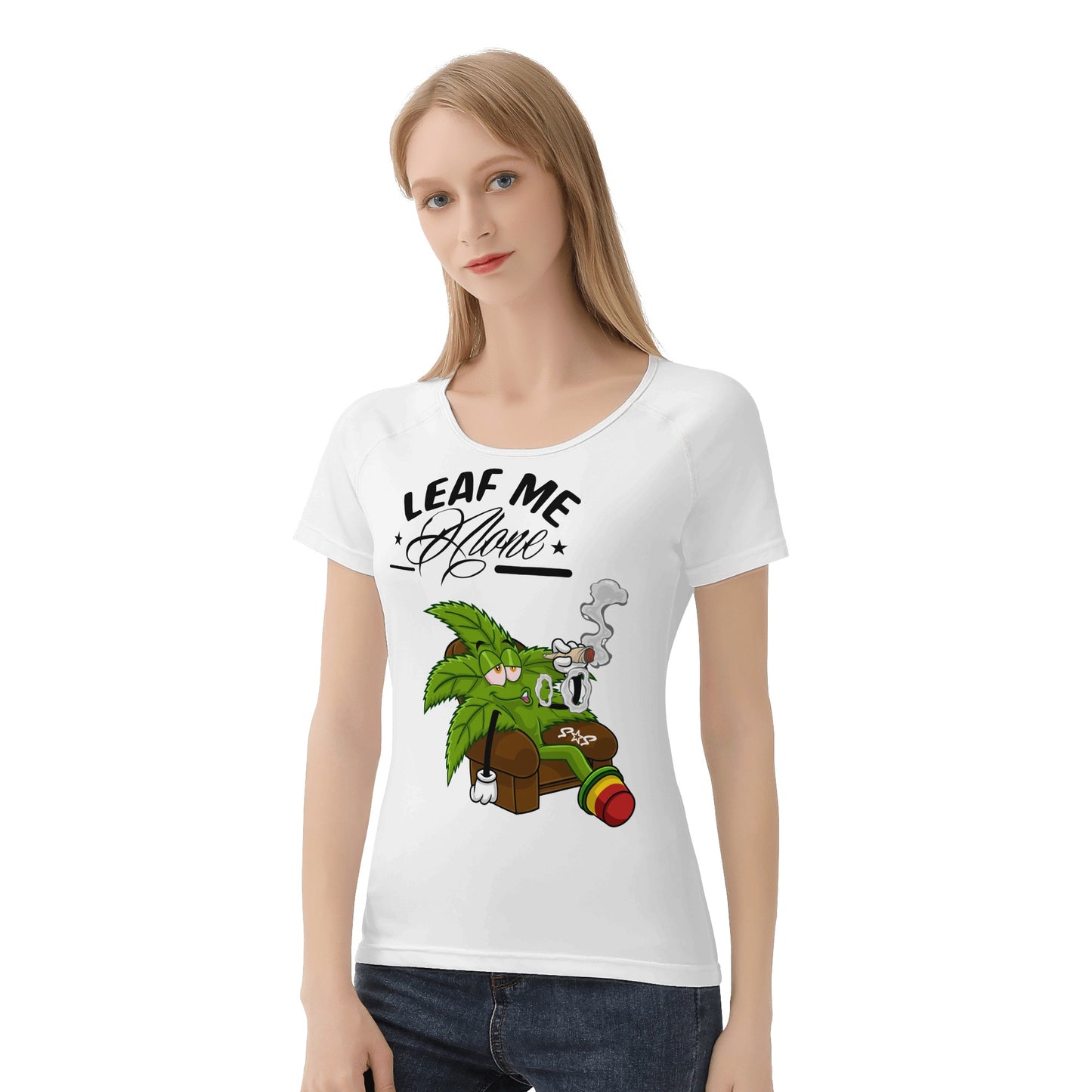 Leaf Me Alone 4/20 Edition Women's  T shirt