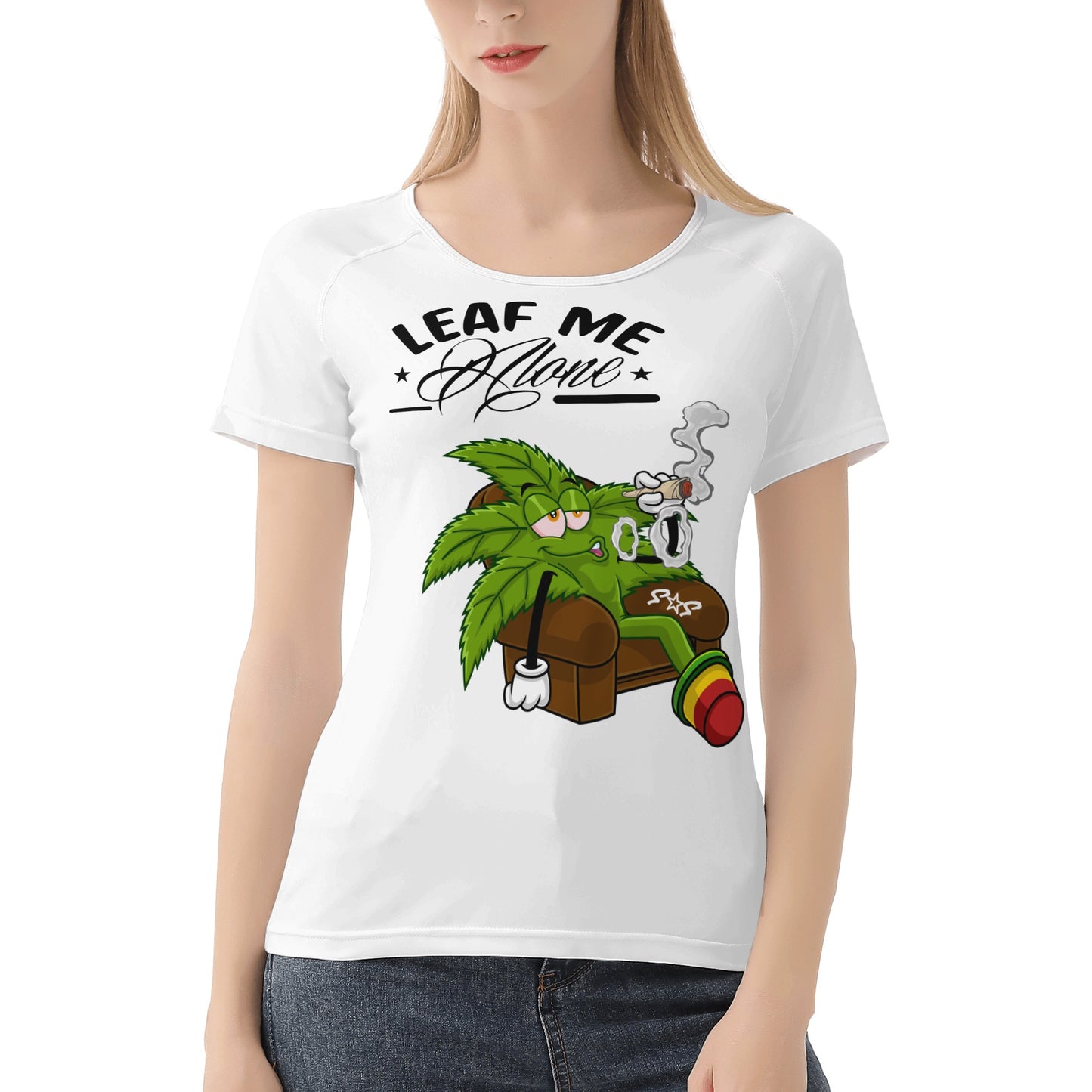 Leaf Me Alone 4/20 Edition Women's  T shirt