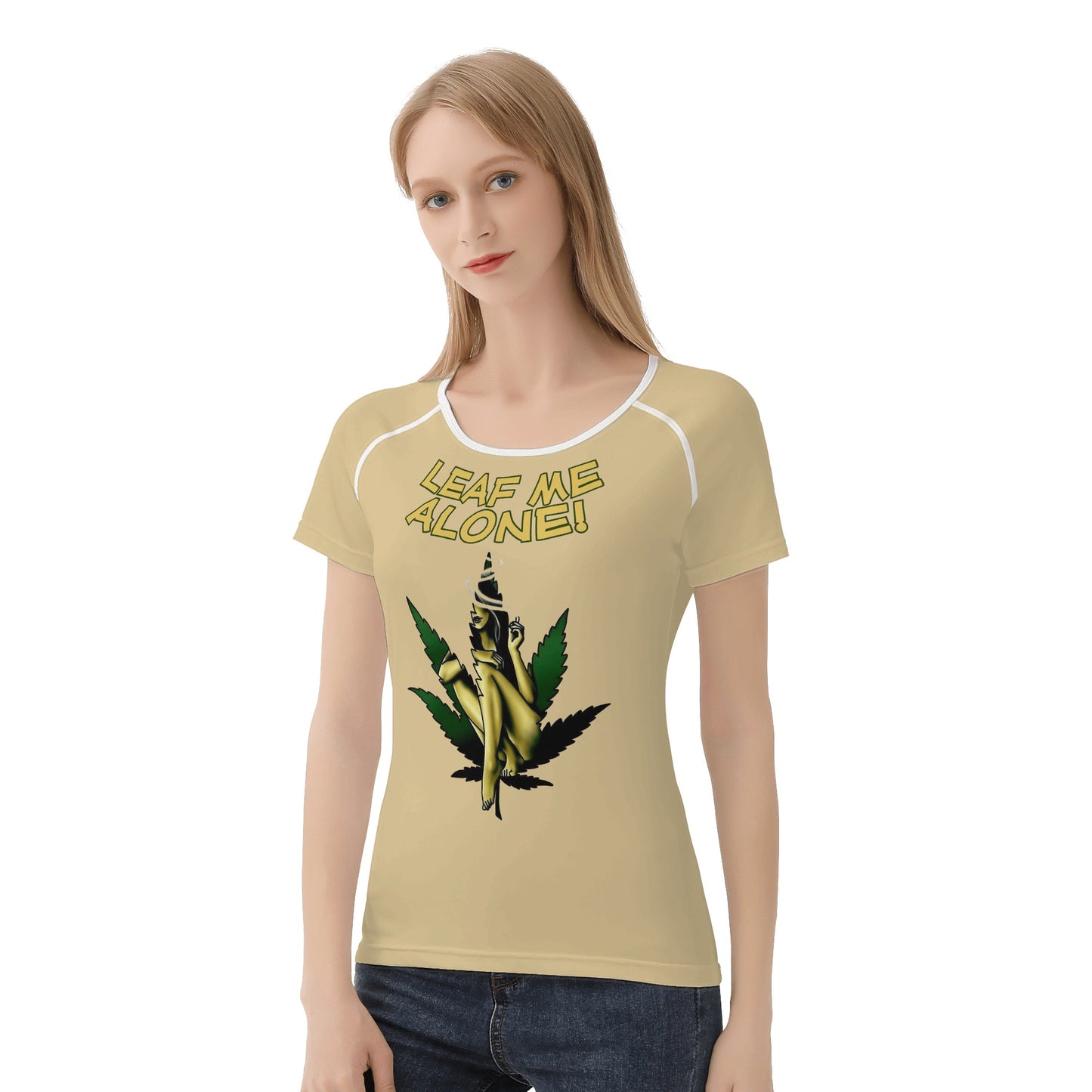 Leaf Me Alone 4/20 Edition Women's  T shirt