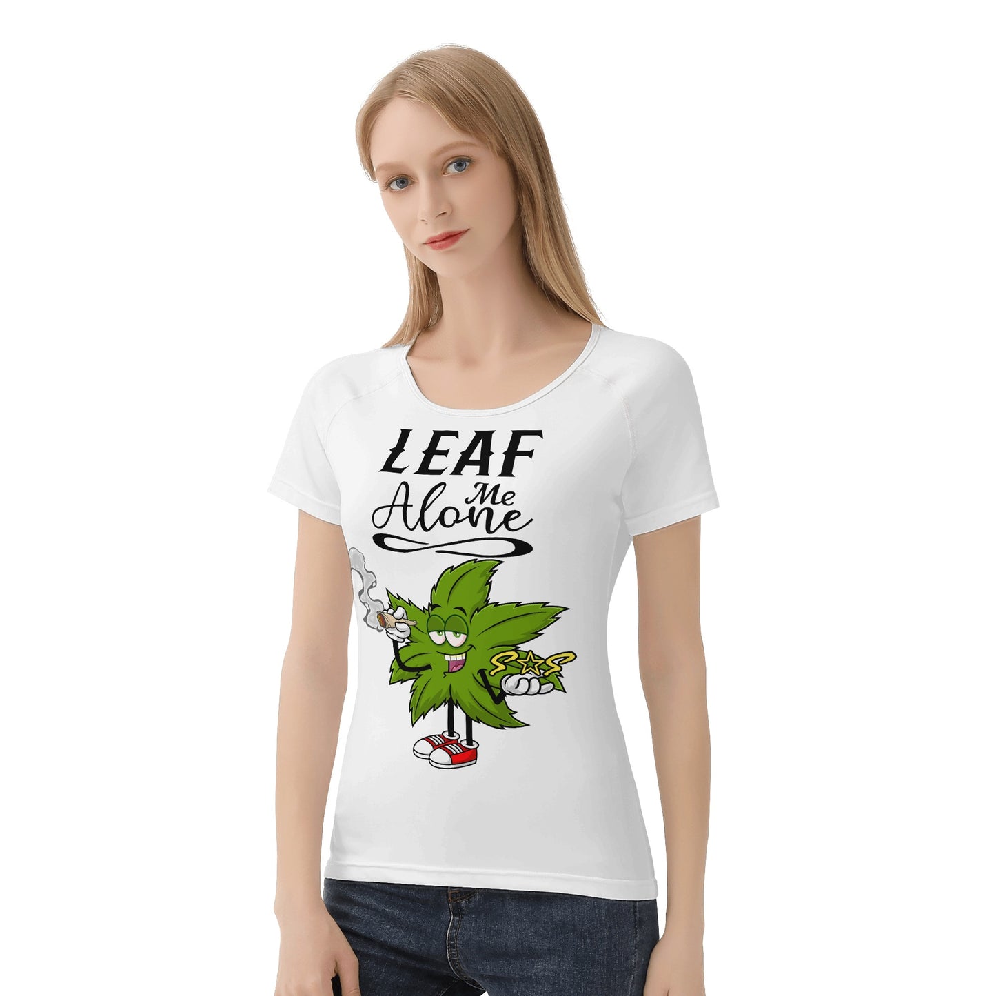 Leaf Me Alone 4/20 Edition Women's  T shirt