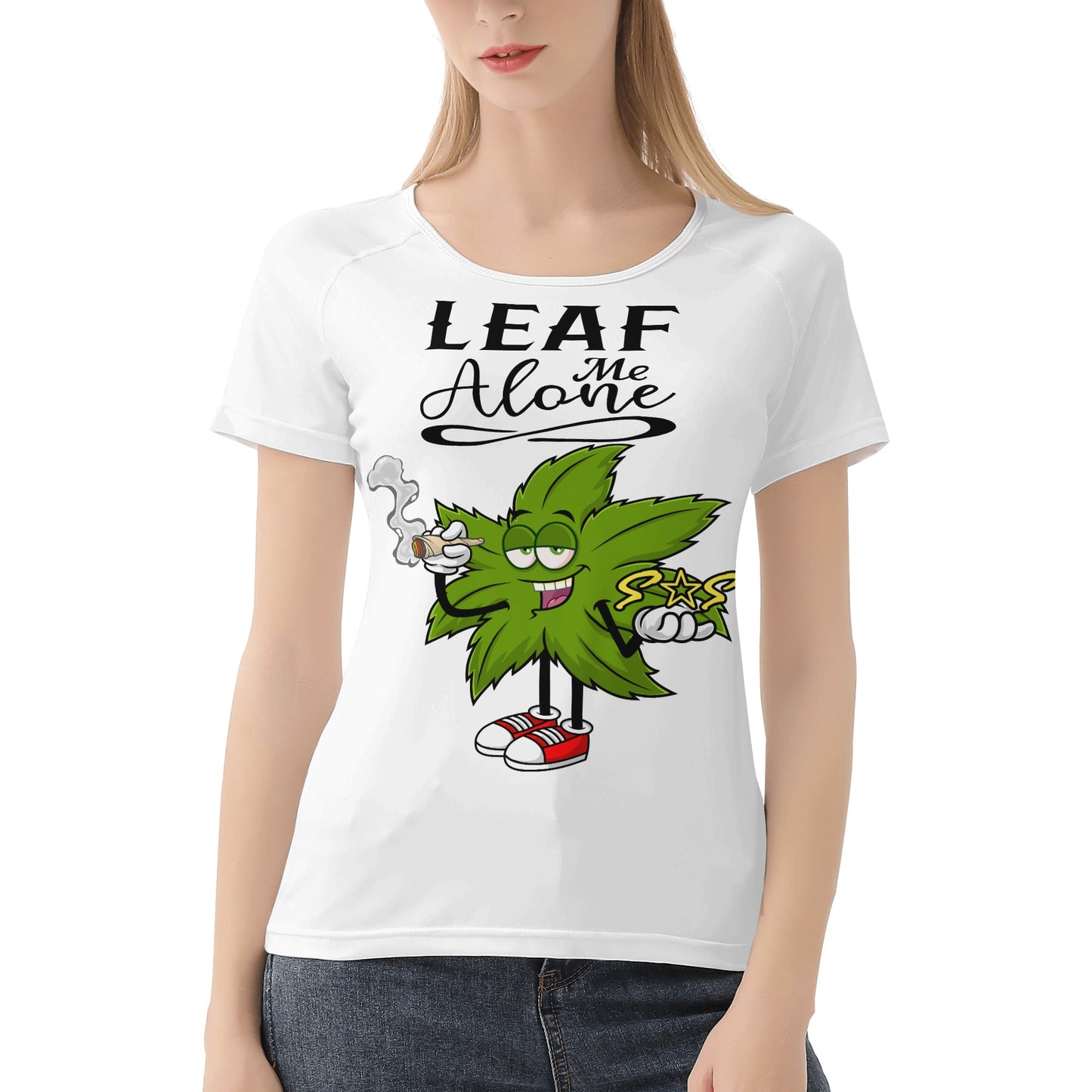 Leaf Me Alone 4/20 Edition Women's  T shirt