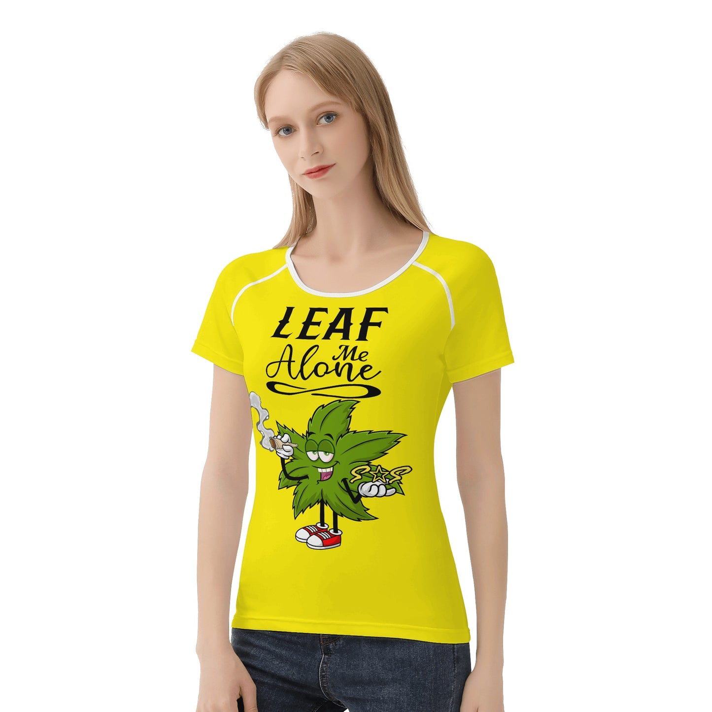 Leaf Me Alone 4/20 Edition Women's  T shirt