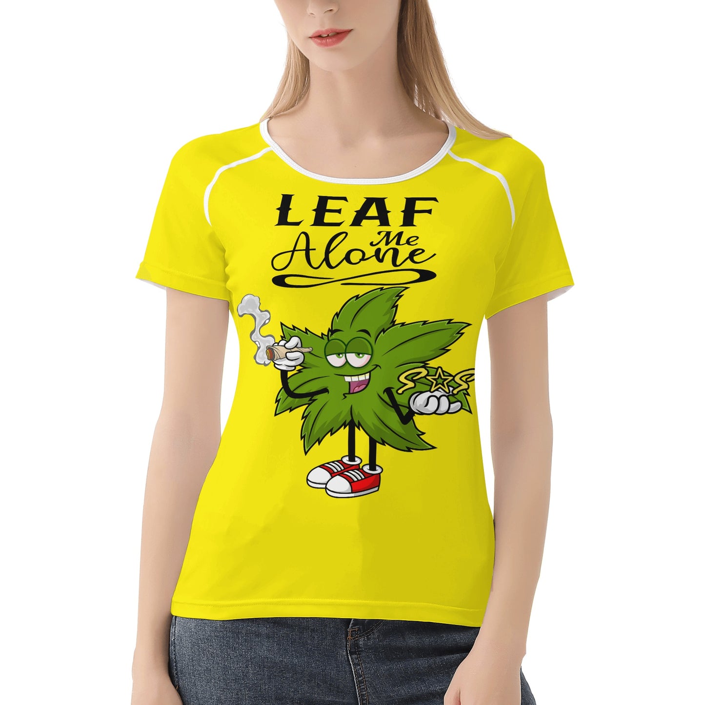 Leaf Me Alone 4/20 Edition Women's  T shirt