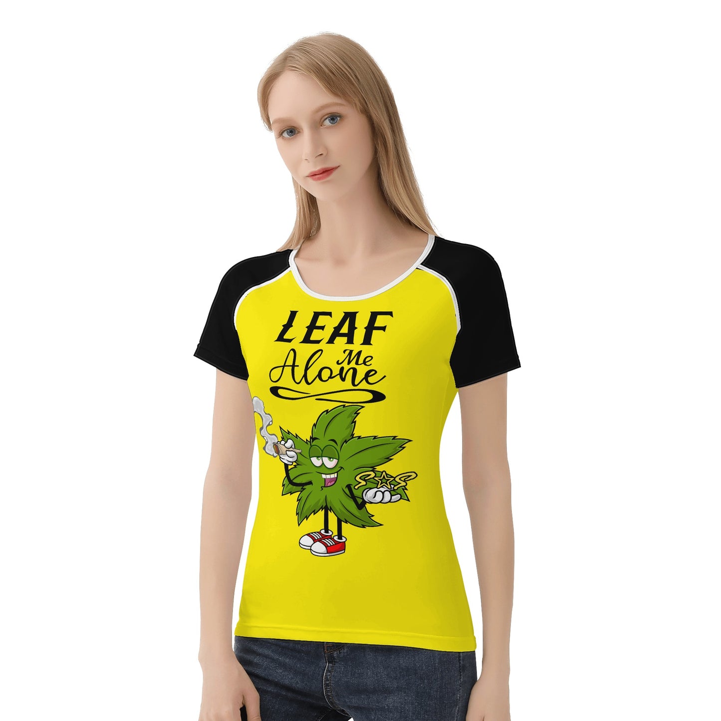 Leaf Me Alone 4/20 Edition Women's  T shirt