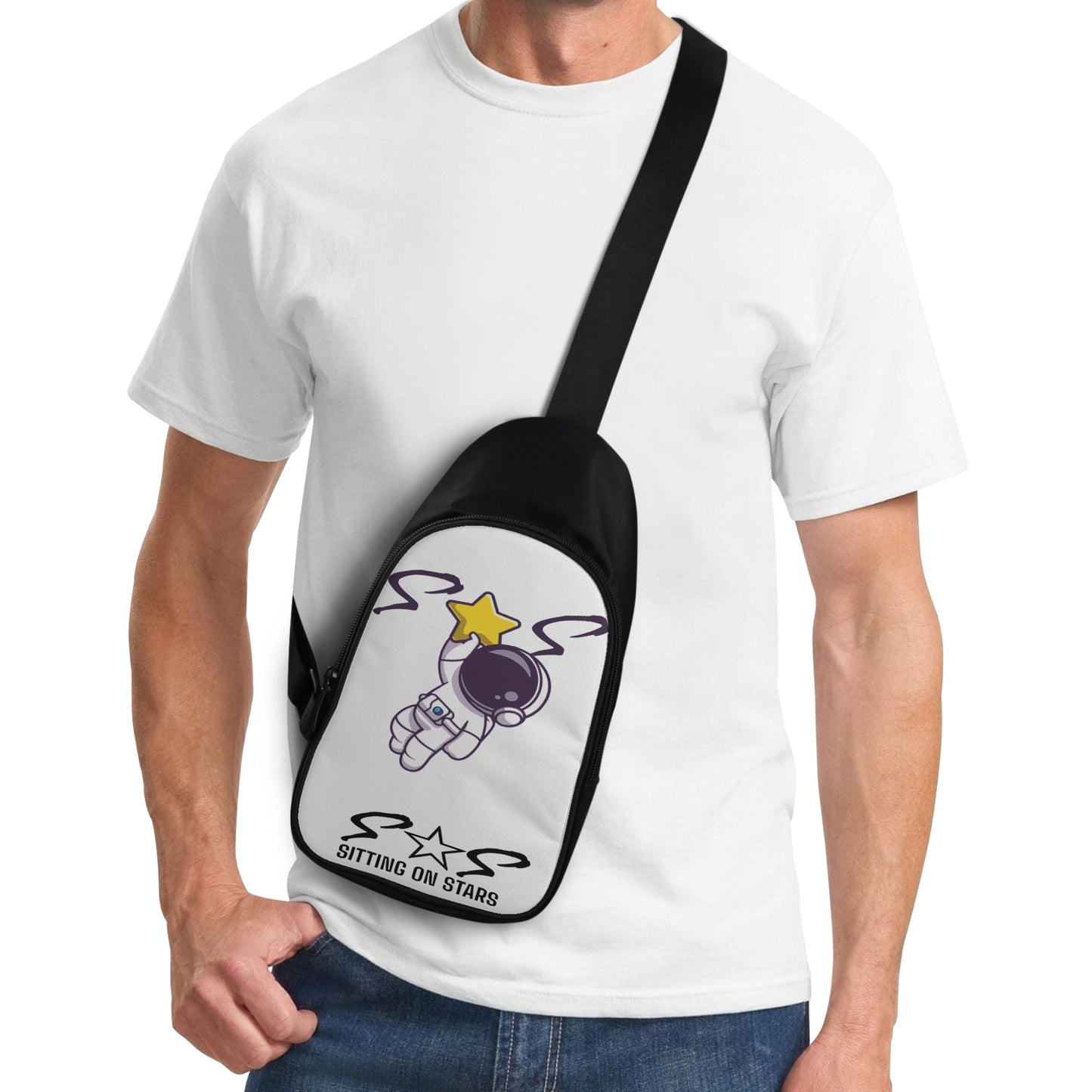 Space Man 23 Chest Bag