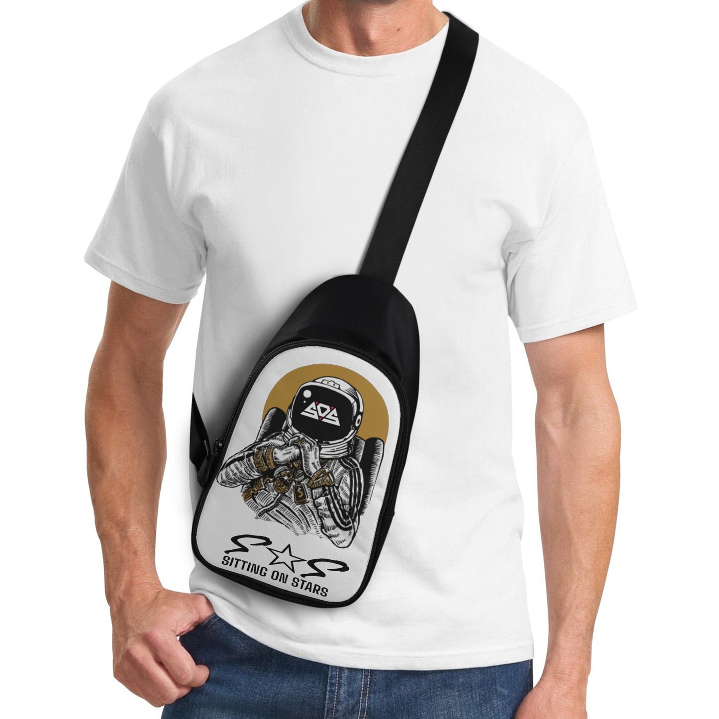 Astronaut Money Chest Bag