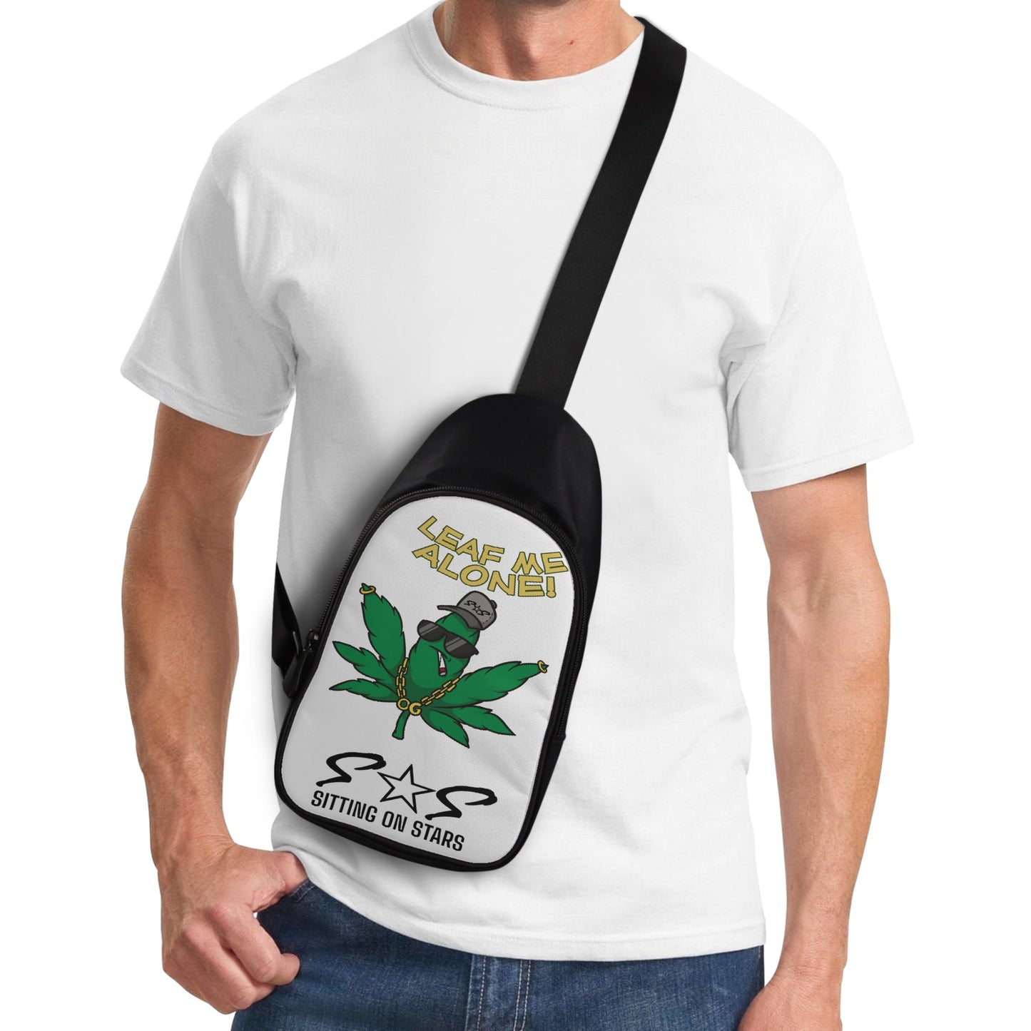 Leaf Me Alone  4/20  Special Edition Chest Bag