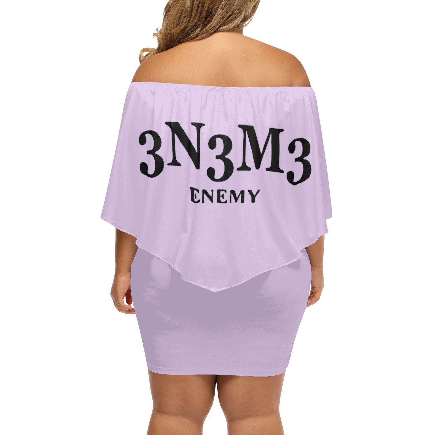 3.N.3.M.3 Enemy Women's Off-the-shoulder Tube Dress