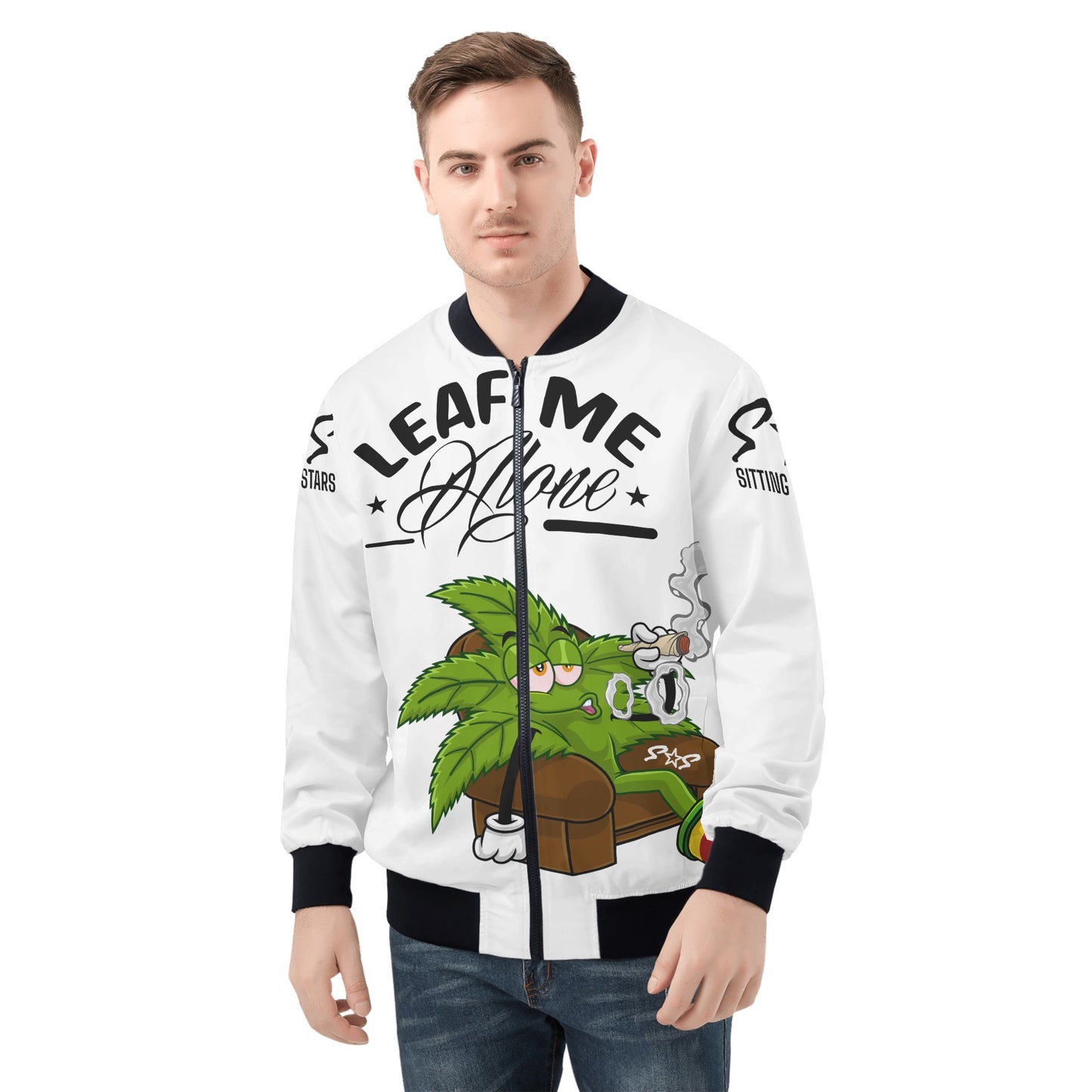 Leaf Me Alone 4/20 Edition Men' Jacket