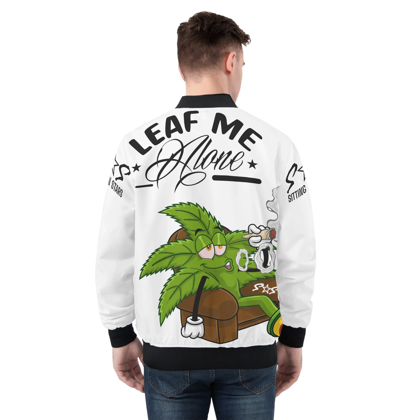 Leaf Me Alone 4/20 Edition Men' Jacket