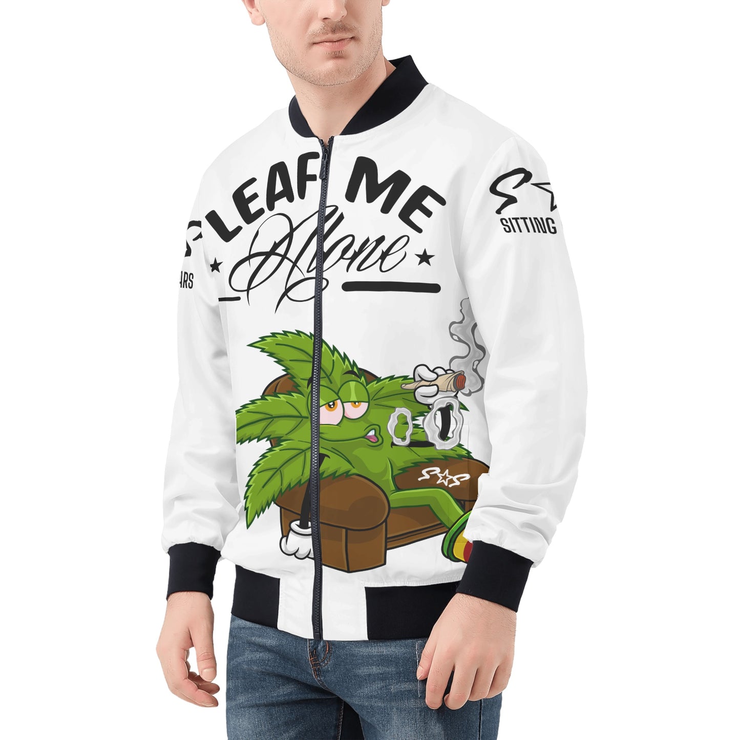 Leaf Me Alone 4/20 Edition Men' Jacket