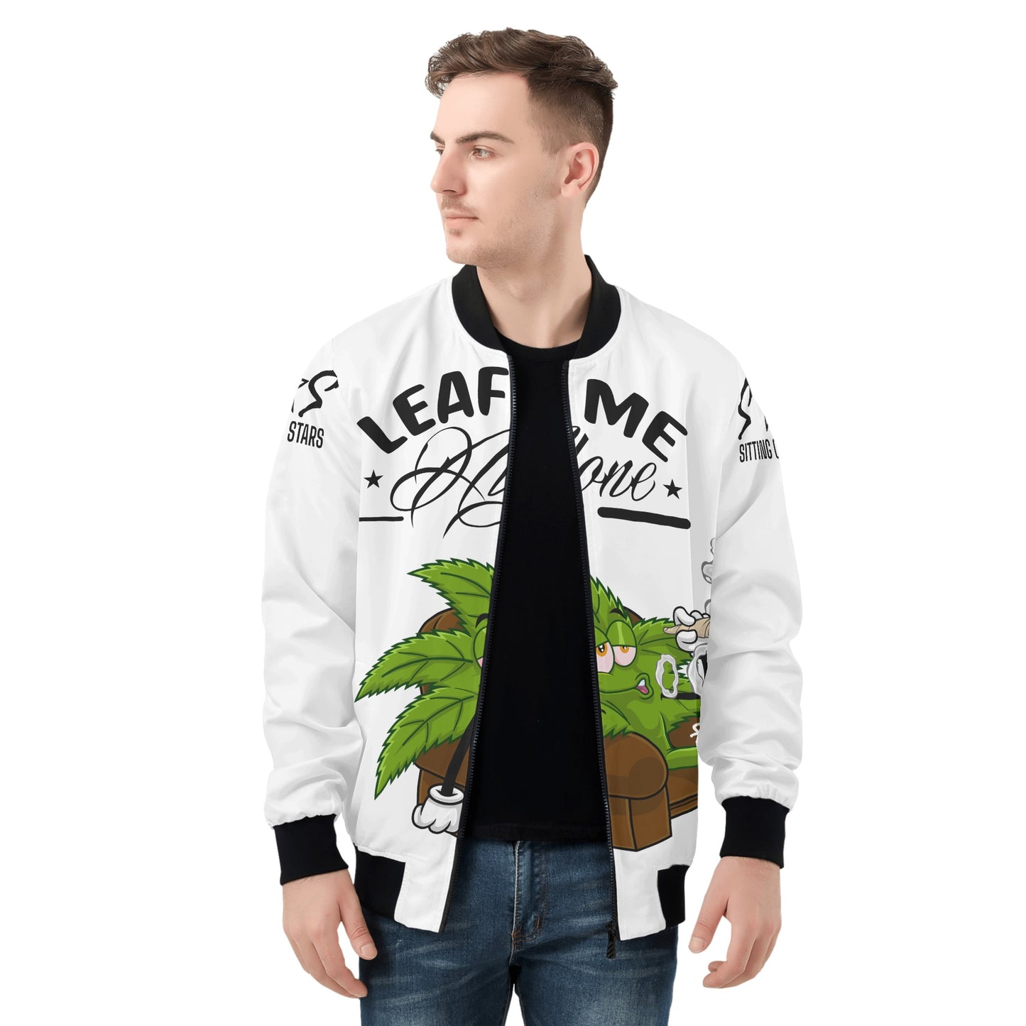 Leaf Me Alone 4/20 Edition Men' Jacket