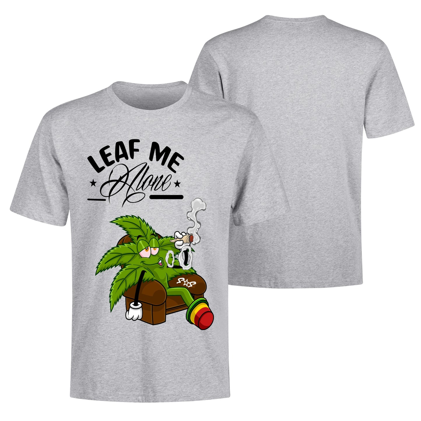 Leaf Me Alone 4/20 Edition Men's Cotton T Shirt