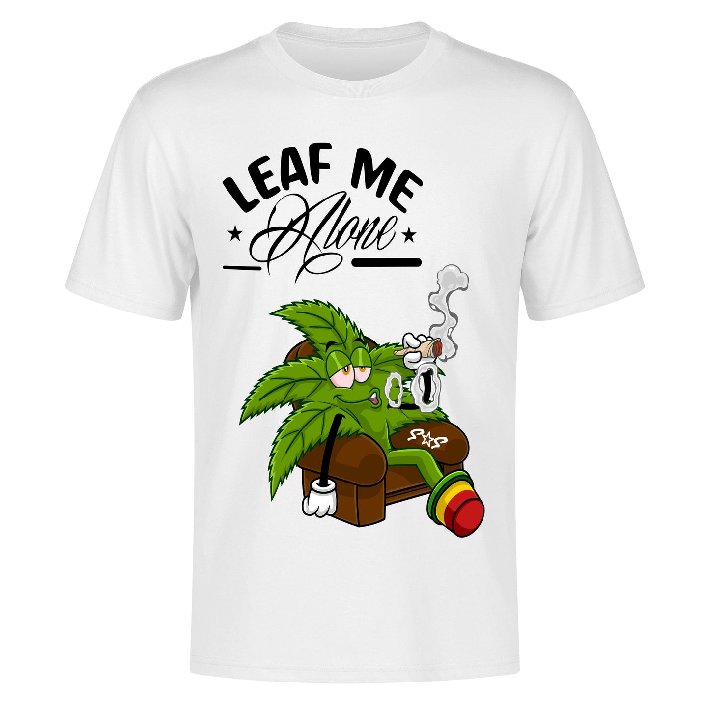 Leaf Me Alone 4/20 Edition Men's Cotton T Shirt