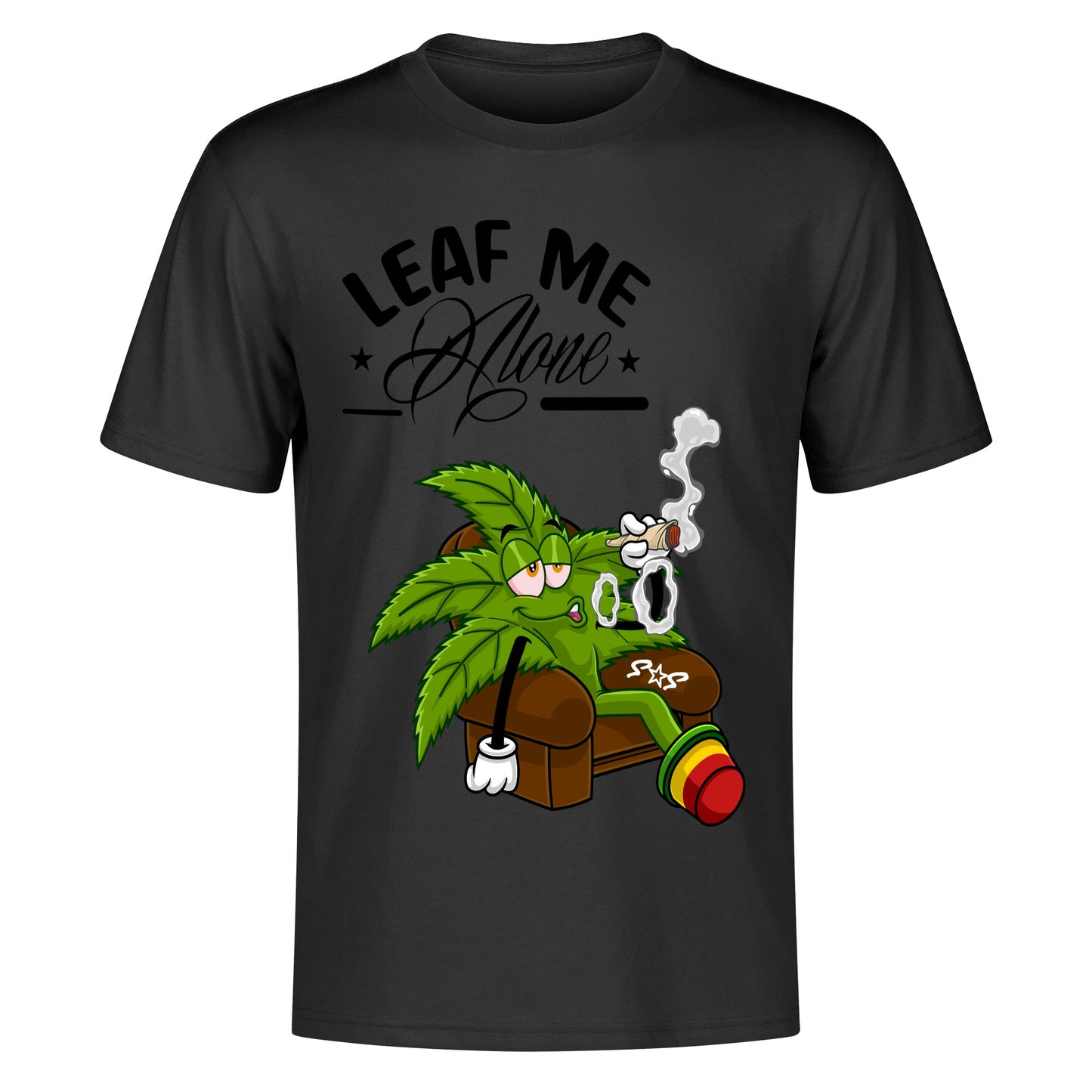 Leaf Me Alone 4/20 Edition Men's Cotton T Shirt