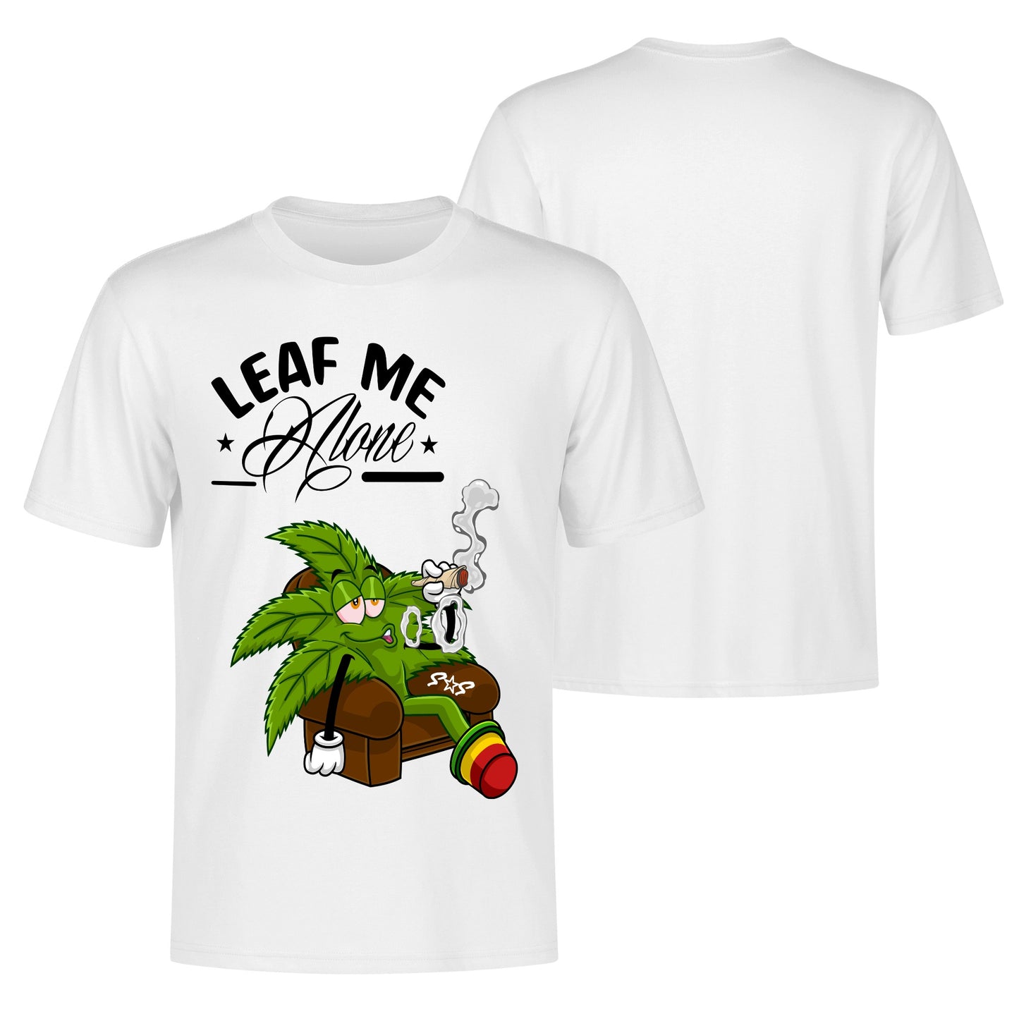 Leaf Me Alone 4/20 Edition Men's Cotton T Shirt