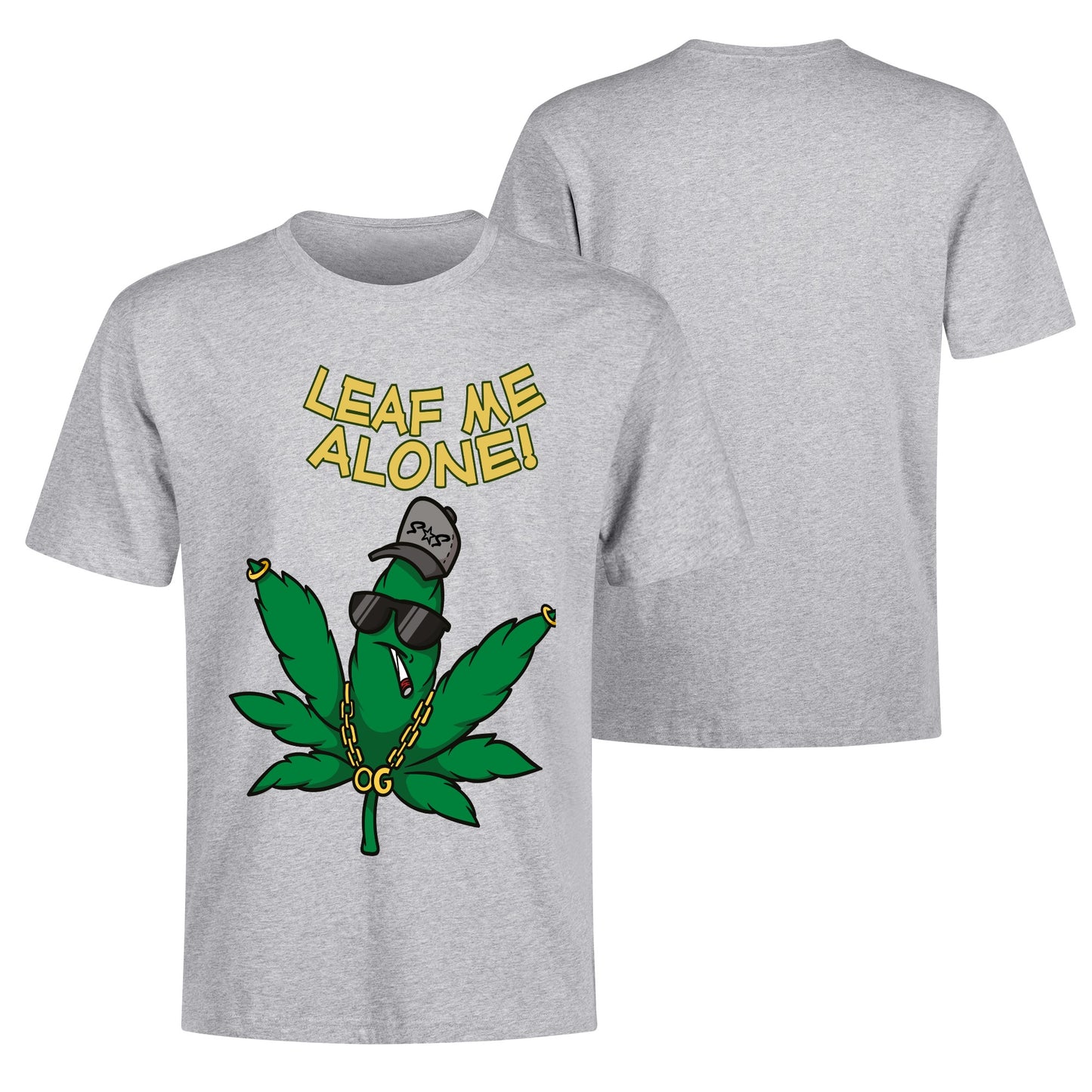 Leaf Me Alone 4/20 Edition Men's Cotton T Shirt