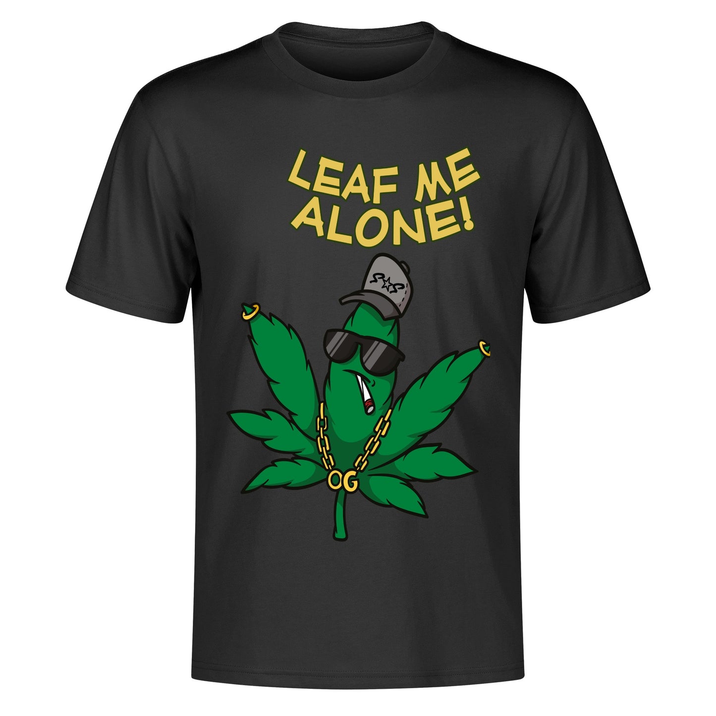 Leaf Me Alone 4/20 Edition Men's Cotton T Shirt