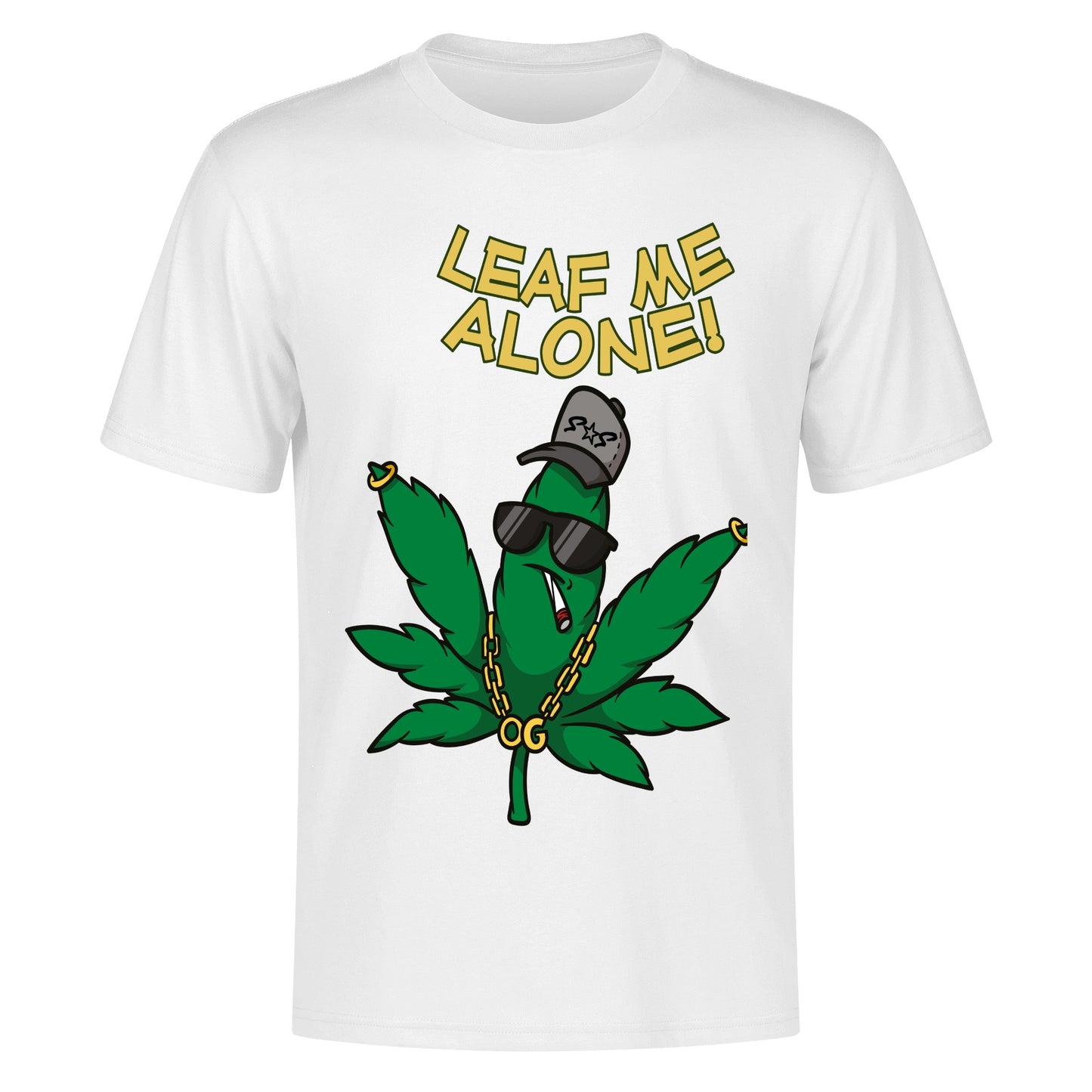 Leaf Me Alone 4/20 Edition Men's Cotton T Shirt