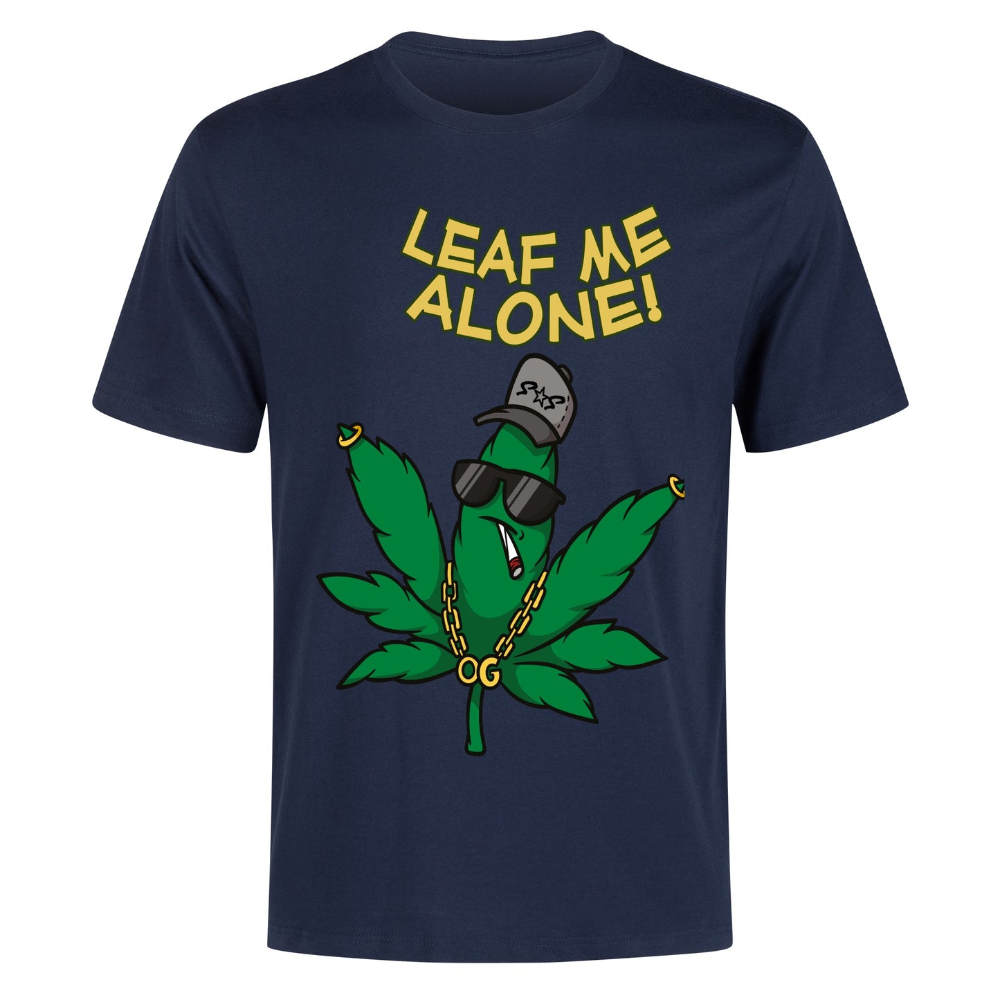 Leaf Me Alone 4/20 Edition Men's Cotton T Shirt