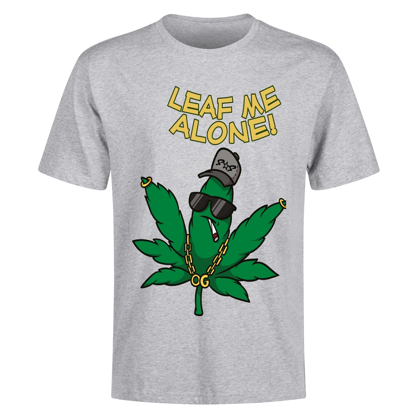 Leaf Me Alone 4/20 Edition Men's Cotton T Shirt