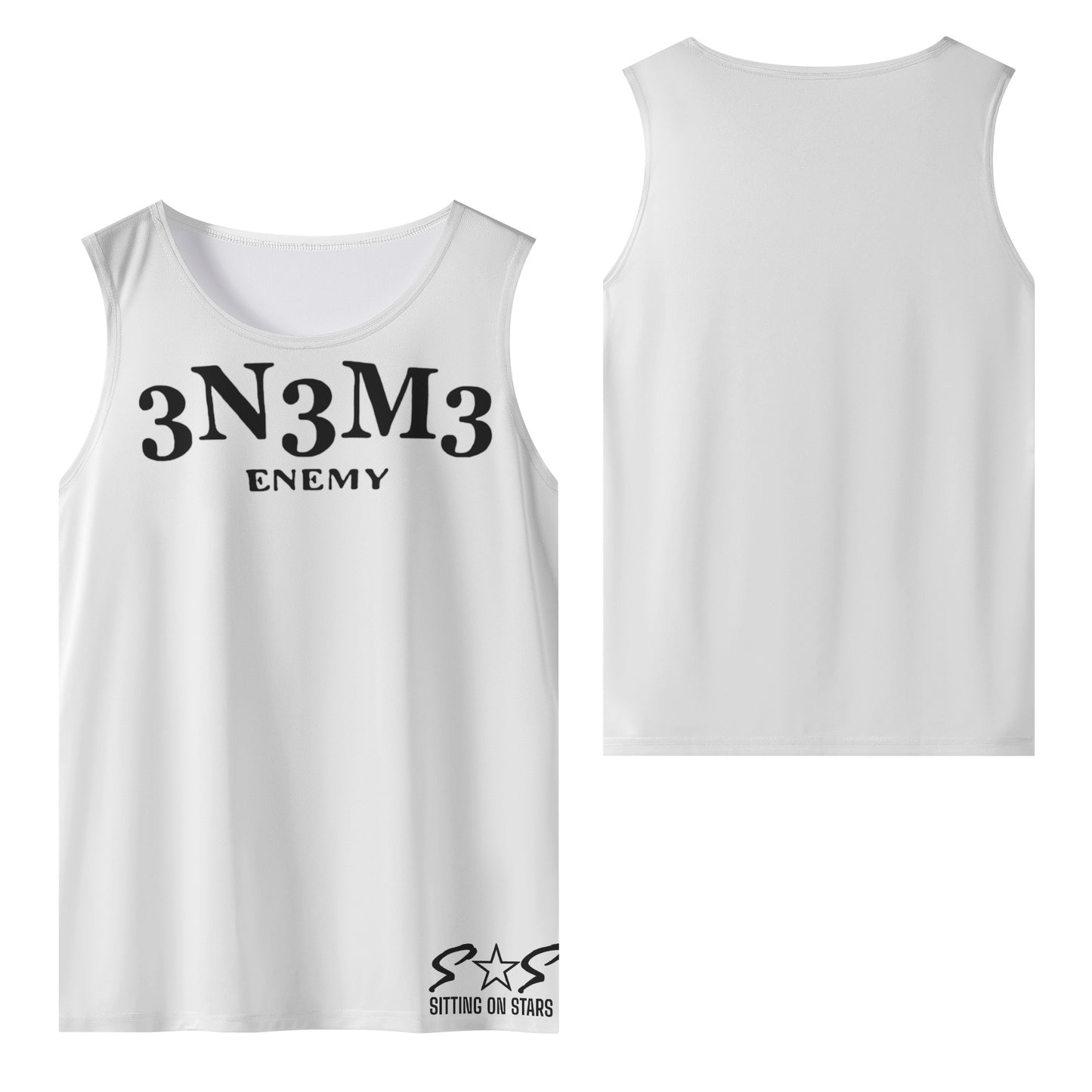 3.N.3.M.3 Enemy Men's Vest Shirt