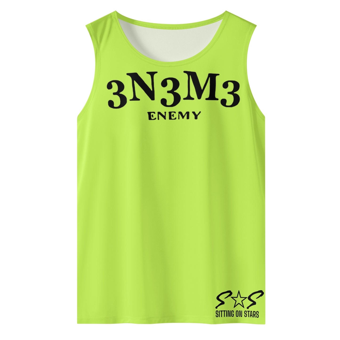 3.N.3.M.3 Enemy Mens Vest Shirt