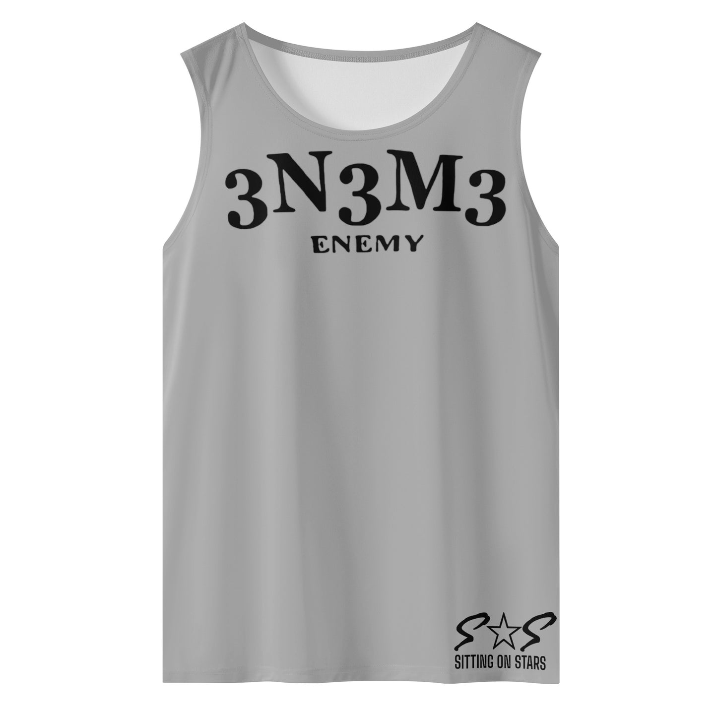 3.N.3.M.3 Enemy Mens Vest Shirt