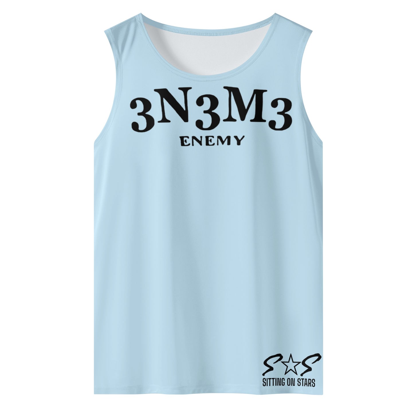 3.N.3.M.3 Enemy Mens Vest Shirt